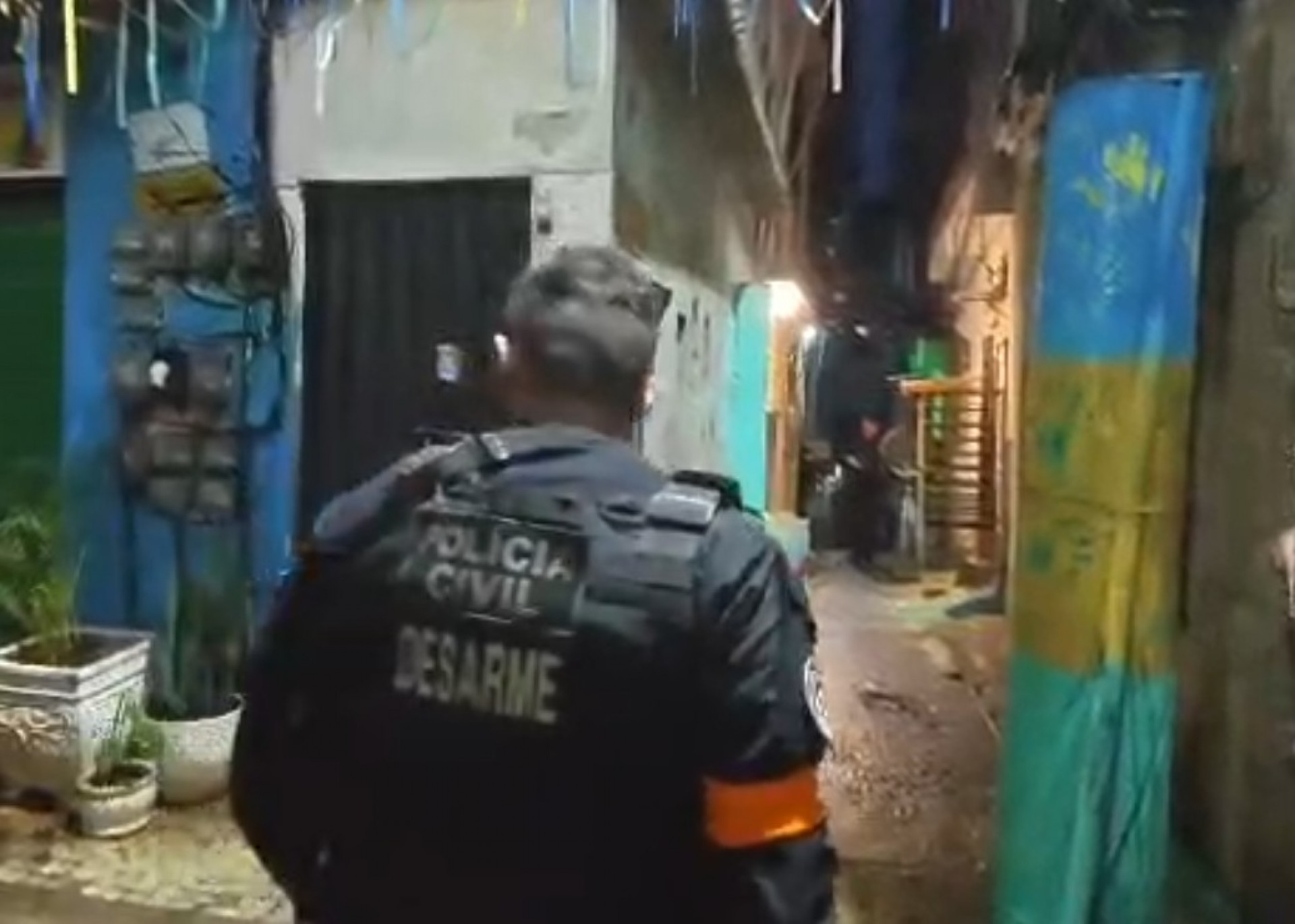 Agentes atuam em Rio das Pedras, na Zona Sudoeste - Reprodução