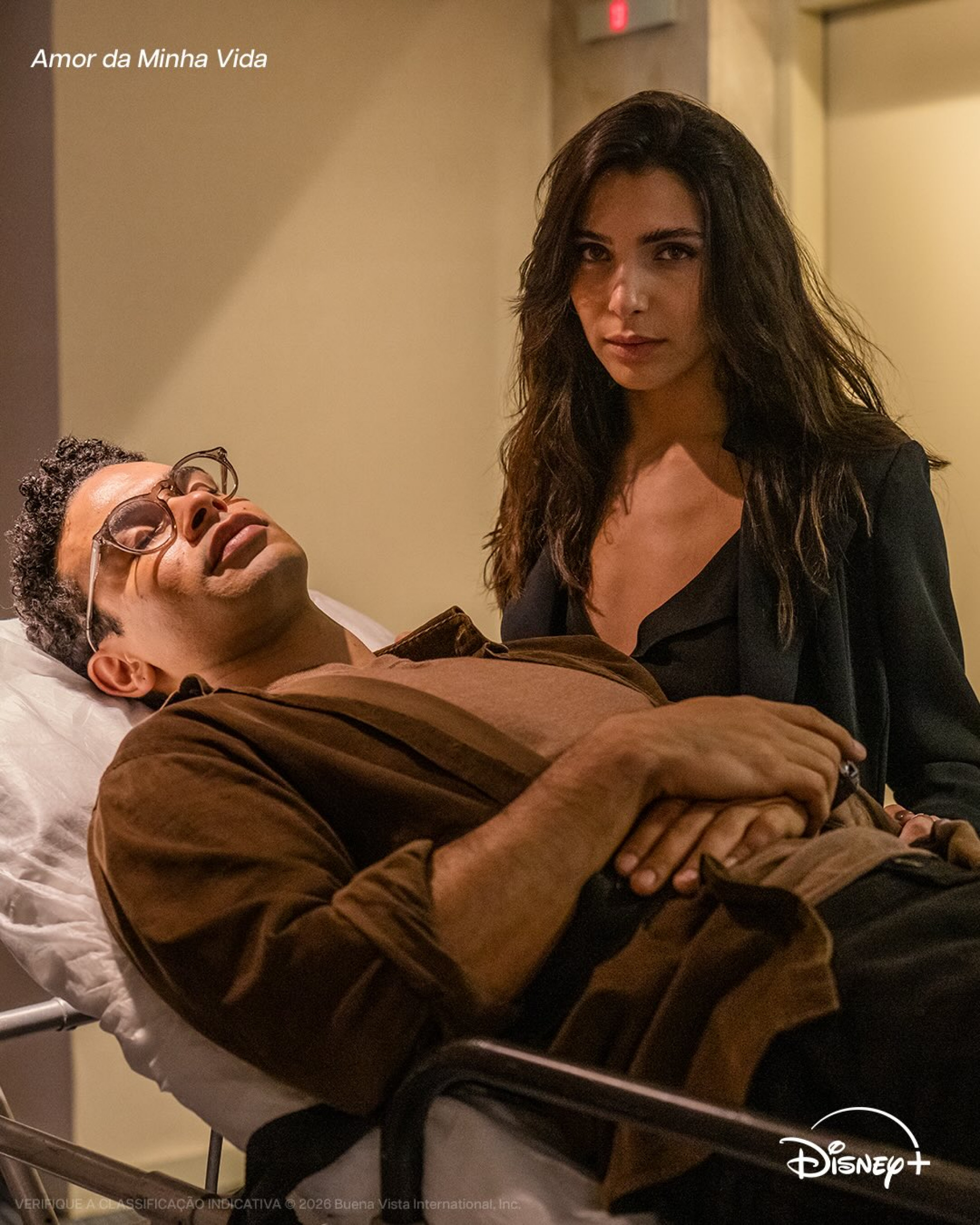 'Amor da Minha Vida': Victor (Sérgio Malheiros) e Paula (Rayssa Bratillieri) - Reprodução / Instagram