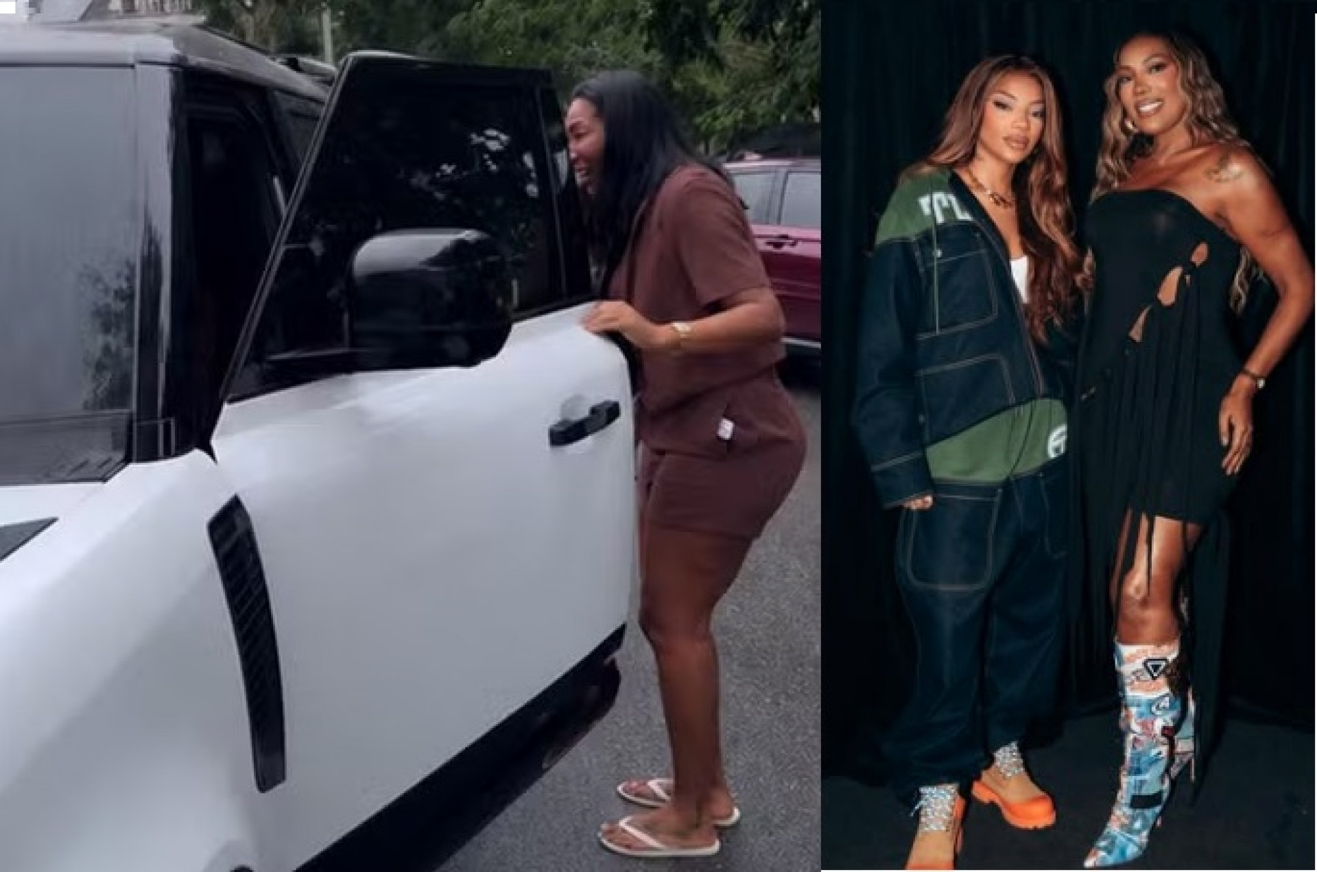 Ludmilla presenteia a mãe com carro luxuoso e se declara