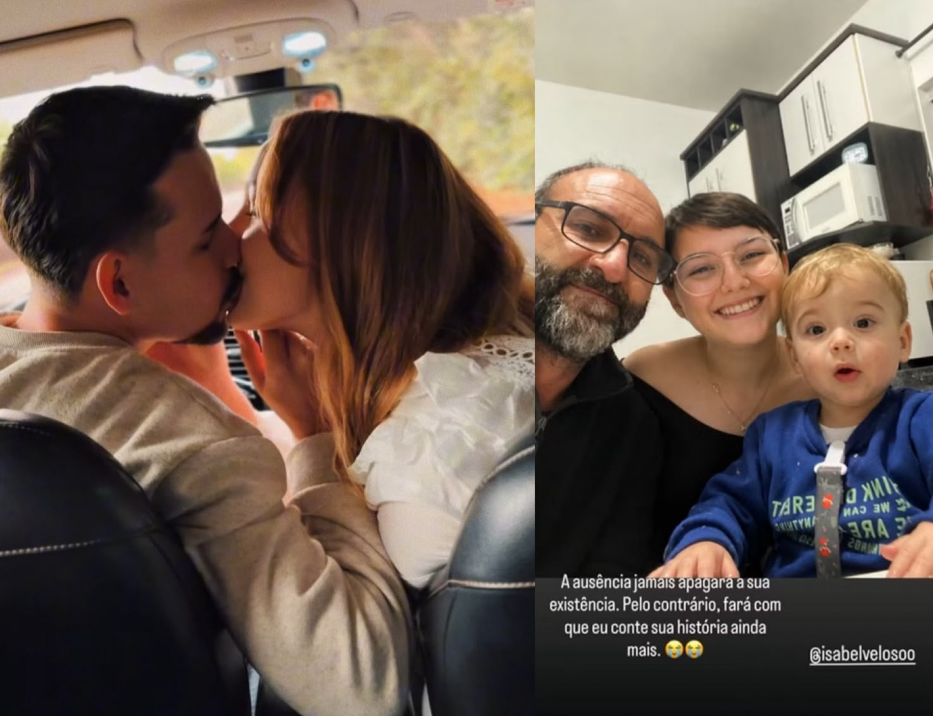 Joelson Veloso homenageou à filha, Isabel Veloso, após o anúncio de noivado do viúvo dela, Lucas Borba - Reprodução / Instagram