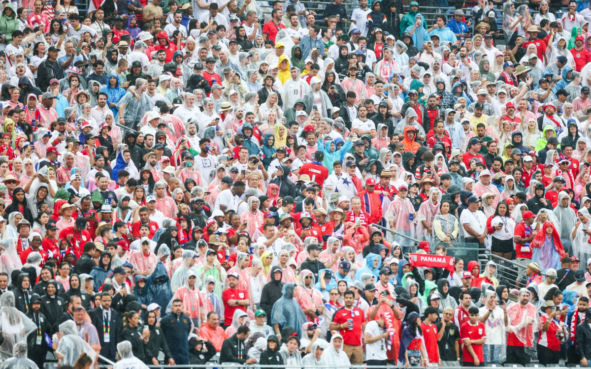 Partida entre Panamá x Inglaterra, válida pela terceira rodada do Grupo L da fase de grupos da Copa do Mundo FIFA de 2026, no Estádio Nova York-Nova Jersey, em East Rutherford, Estados Unidos, neste sábado (27).