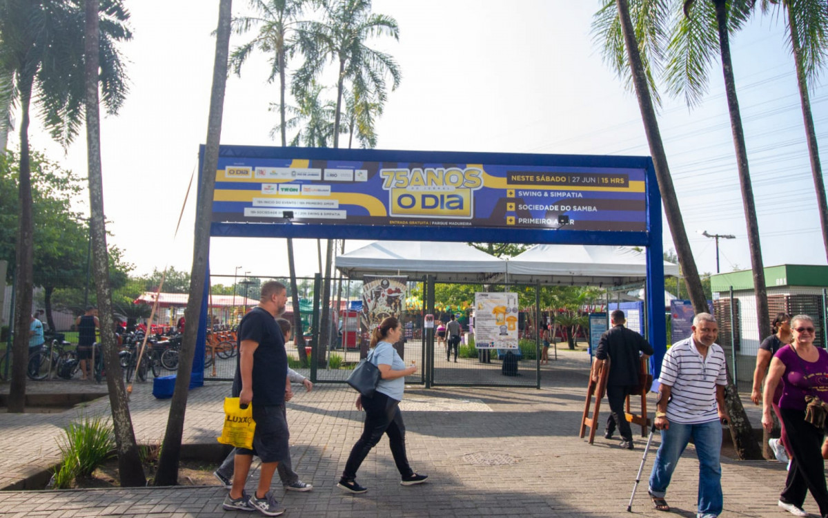 Festa de aniversário do Jornal O Dia acontece no Parque Madureira