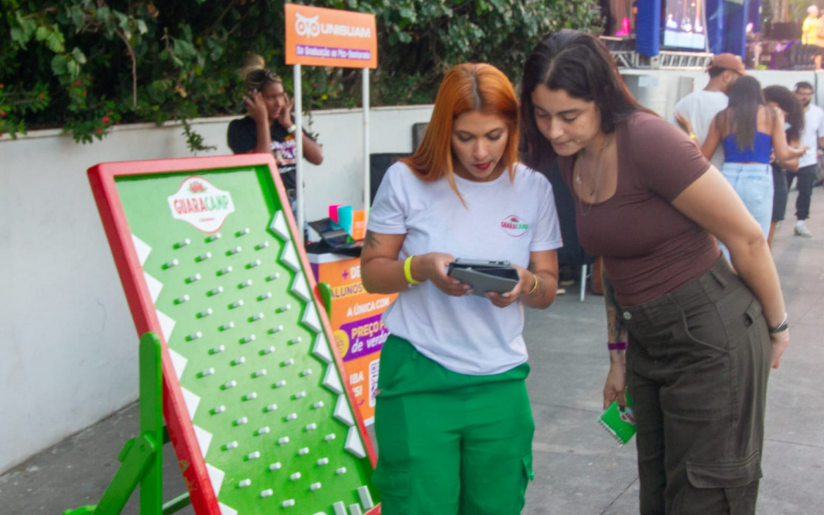Ação da Guaracamp no anivérsario de 75 do jornal O Dia