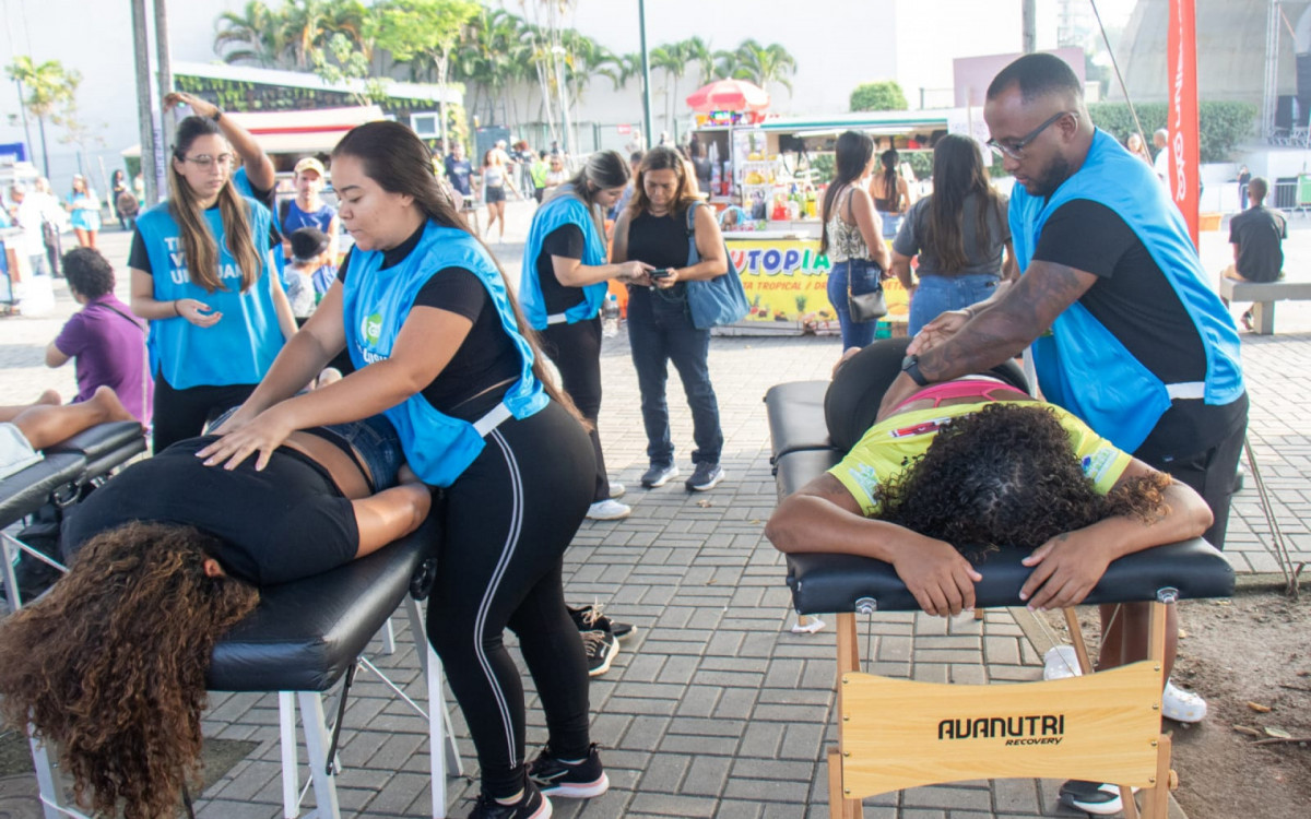 A&ccedil;&atilde;o da Unisuam na festa de anivers&aacute;rio de 75 anos do jornal O Dia parque Madureira