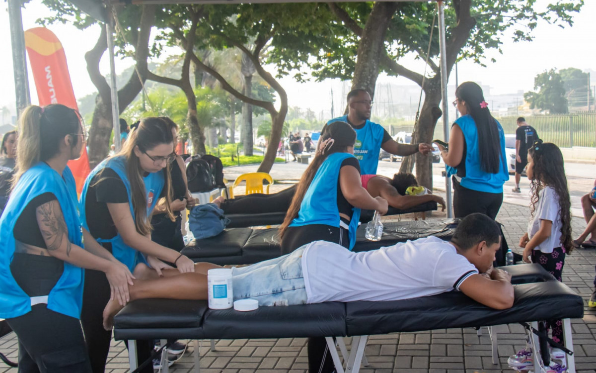 A&ccedil;&atilde;o da Unisuam na festa de anivers&aacute;rio de 75 anos do jornal O Dia parque Madureira