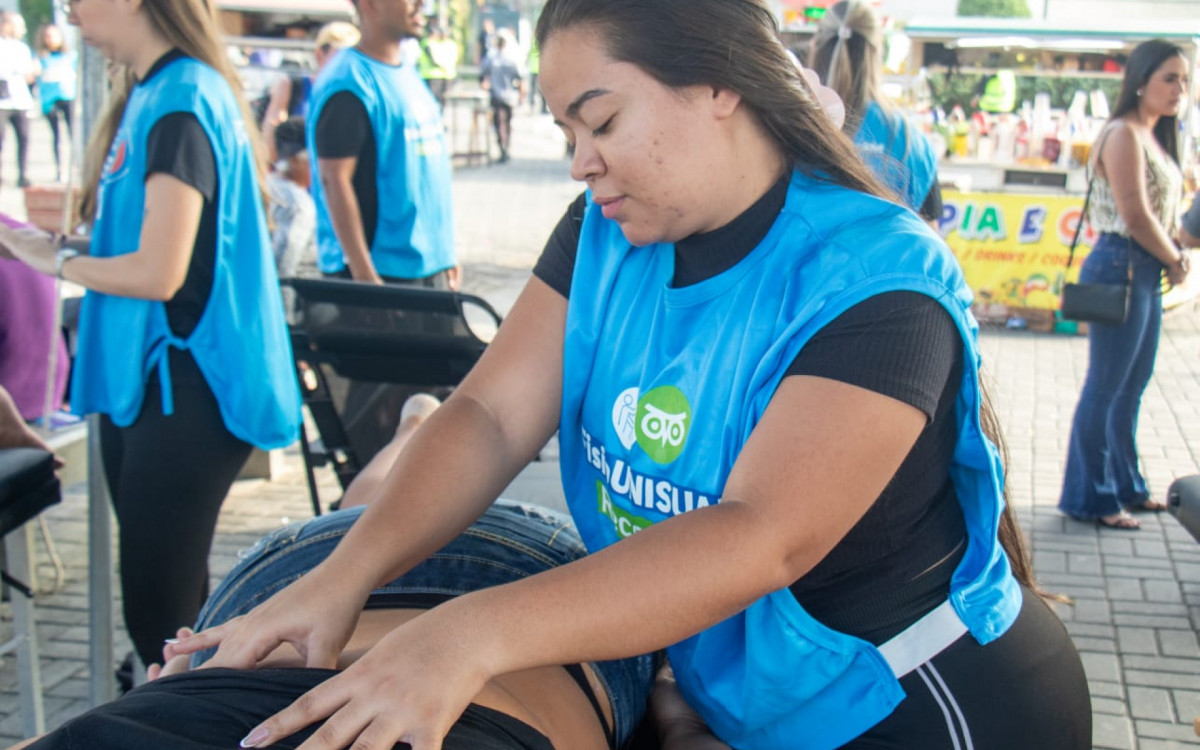 A&ccedil;&atilde;o da Unisuam na festa de anivers&aacute;rio de 75 anos do jornal O Dia parque Madureira