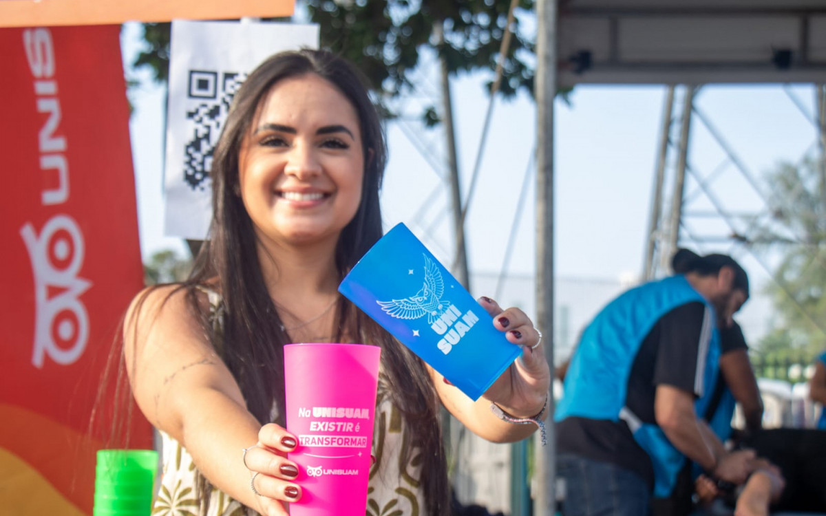 A&ccedil;&atilde;o da Unisuam na festa de anivers&aacute;rio de 75 anos do jornal O Dia parque Madureira.