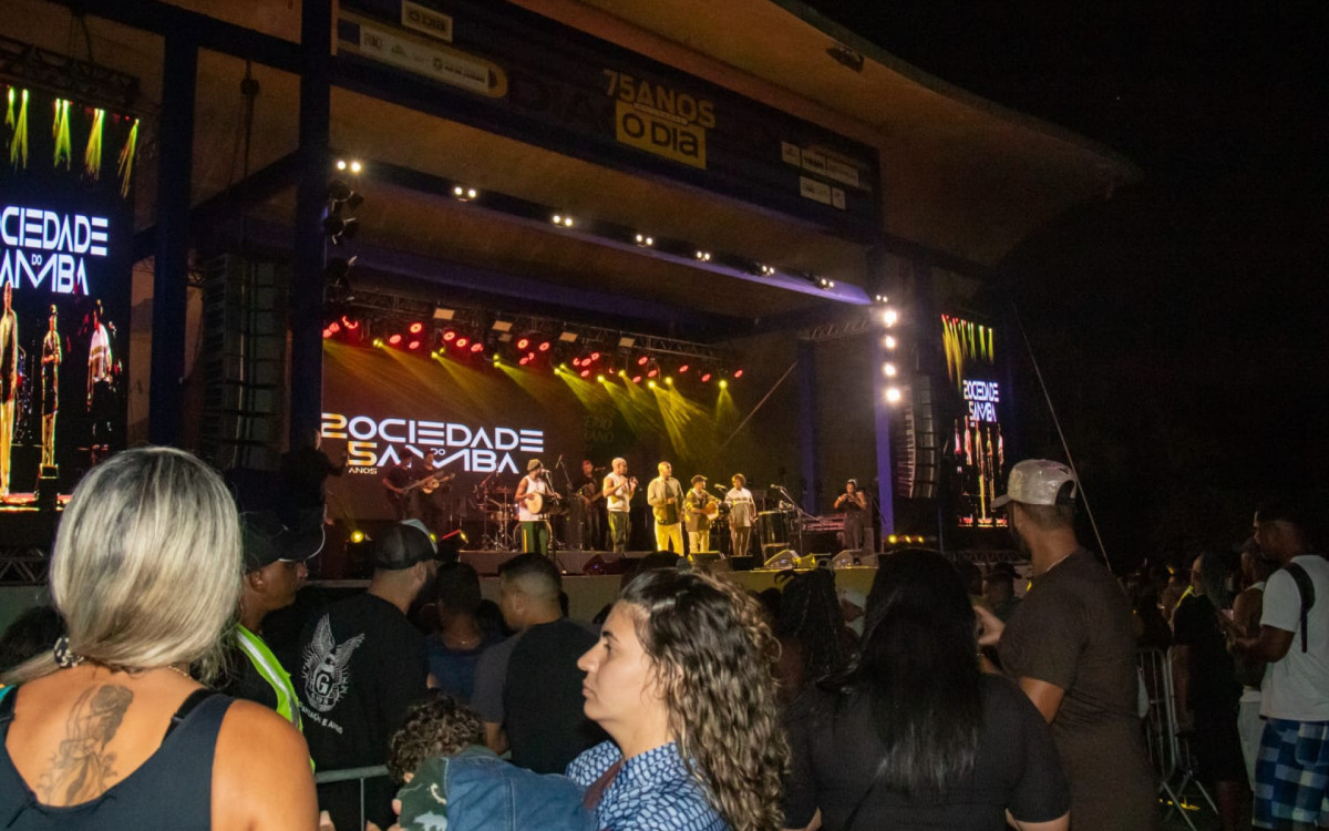 Sociedade do Samba apresentou cl&aacute;ssico repert&oacute;rio de pagode na festa do O DIA