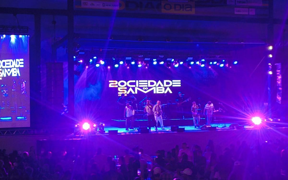 Sociedade do Samba agita p&uacute;blico com repert&oacute;rio de sucessos na festa do O DIA