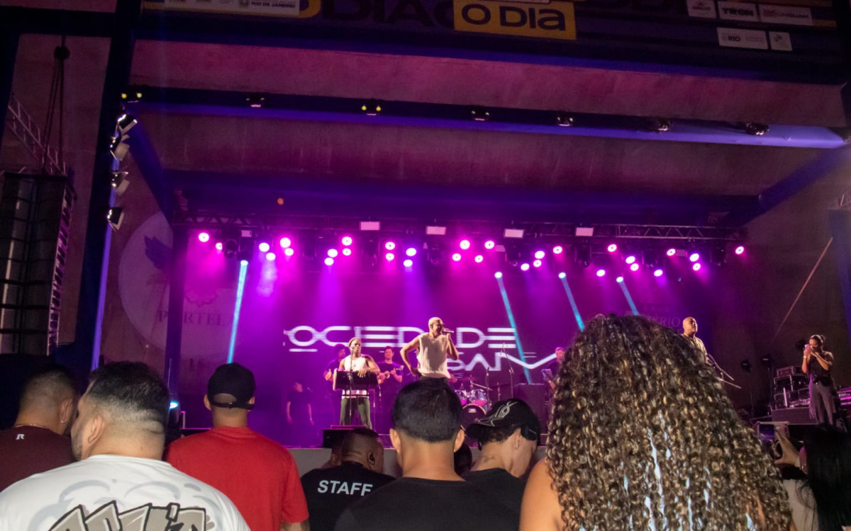 Sociedade do Samba apresentou cl&aacute;ssico repert&oacute;rio de pagode na festa do O DIA