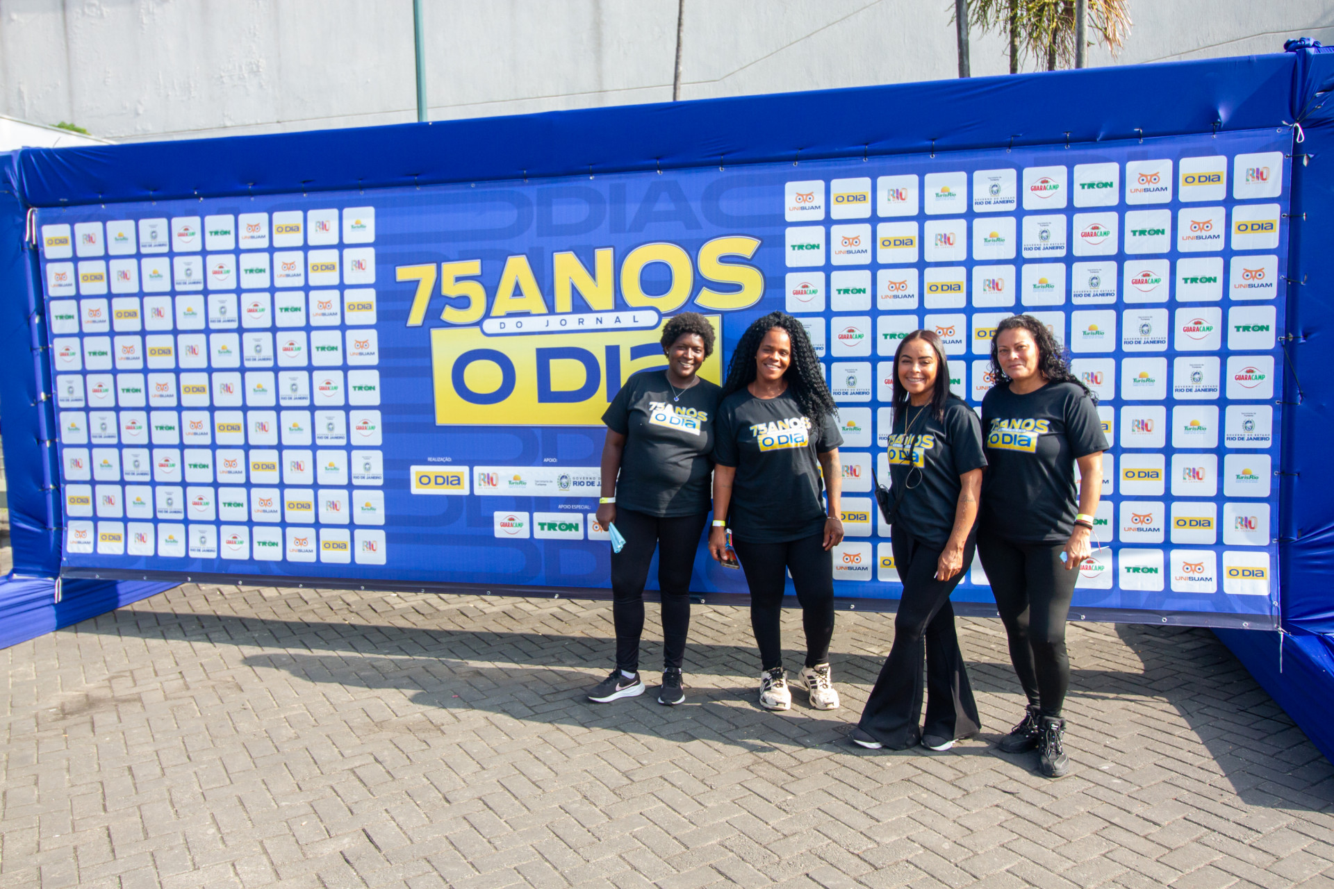 Aniversário de 75 anos do Jornal O Dia, no Parque Madureira, Zona Norte do Rio de Janeiro, na tarde deste sábado (27). - Érica Martin/Agência O Dia