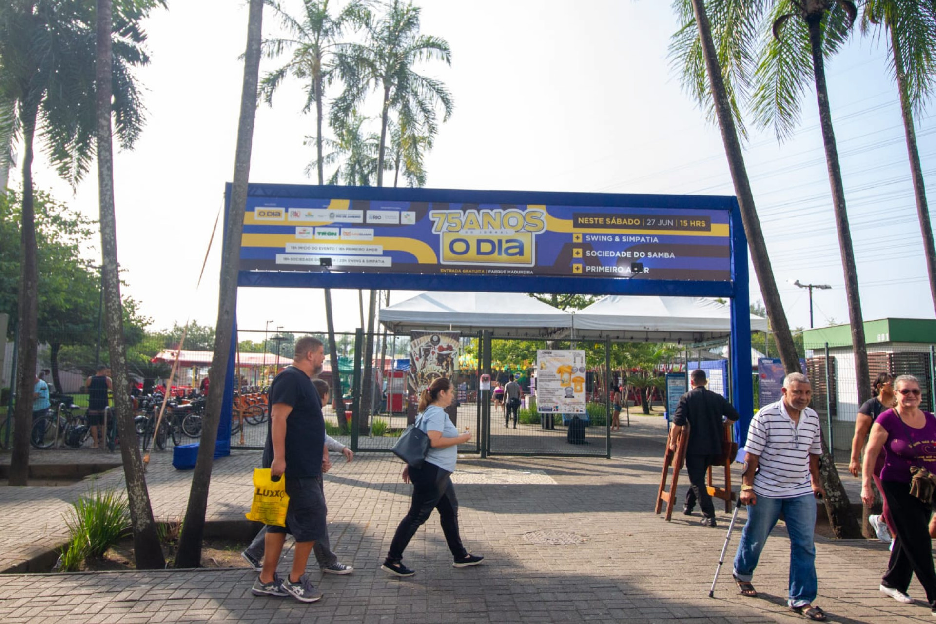 Festa de aniversário do Jornal O Dia acontece no Parque Madureira - Érica Martin / Agência O Dia