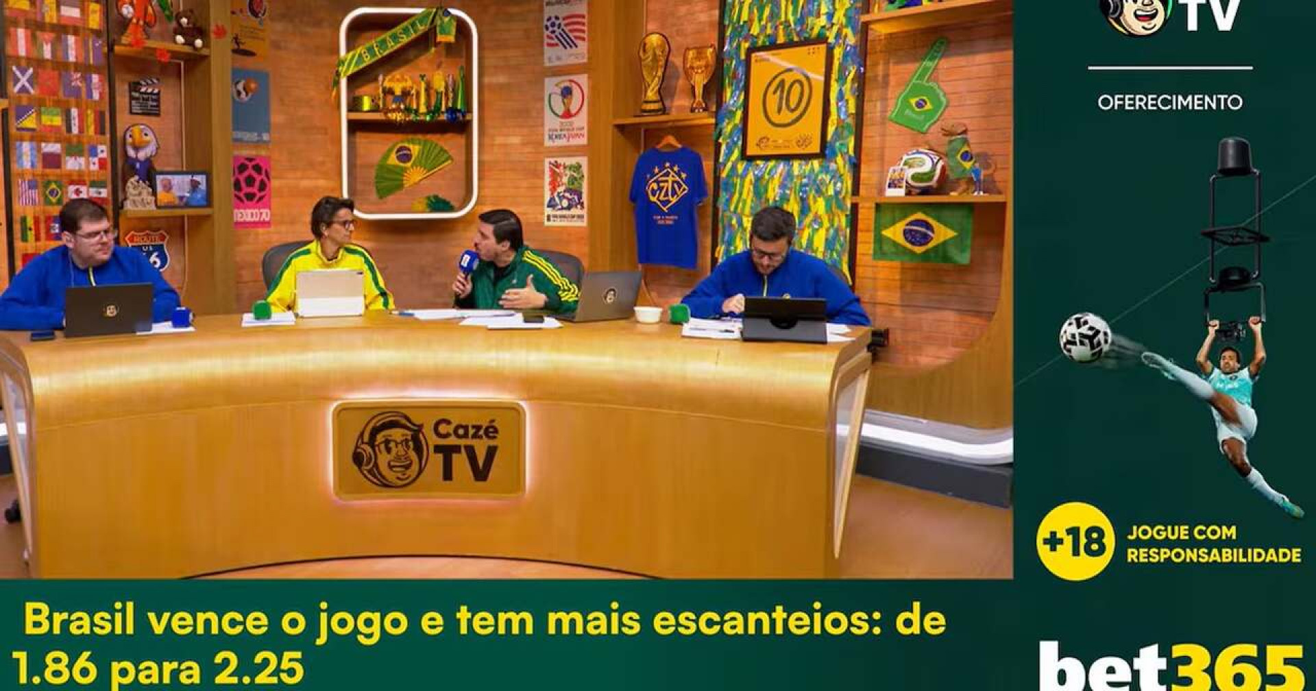 Conar pede suspens&atilde;o de propagandas de bets na Caz&eacute;TV durante a Copa do Mundo