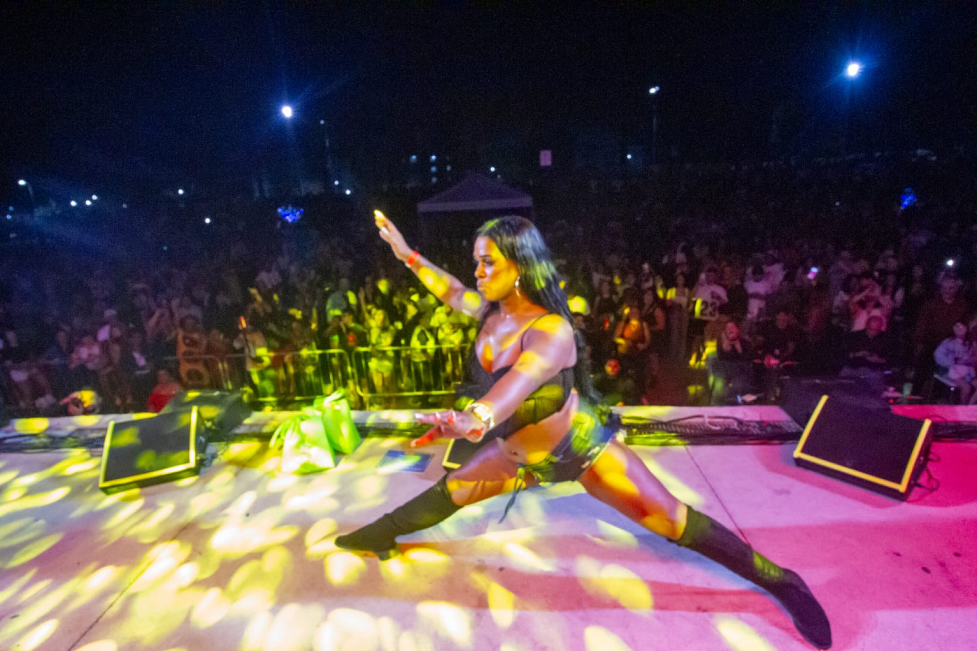 Kamile Castro ganhou concurso de dan&ccedil;a no palco do Parque Madureira - &Eacute;rica Martin / Ag&ecirc;ncia O Dia