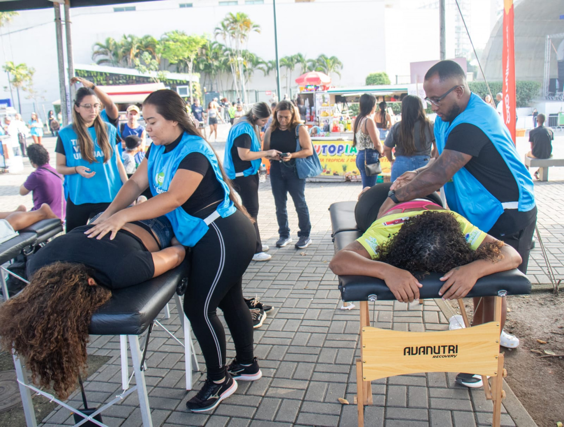 Ação da Unisuam na festa de aniversário de 75 anos do jornal O Dia parque Madureira - Erica Martin/Ag&ecirc;ncia Brasil