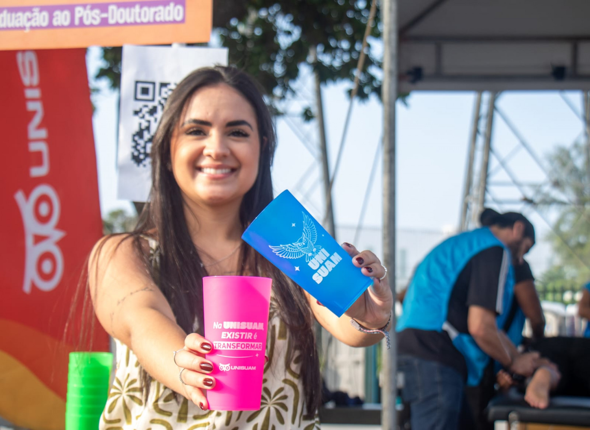 Evento distribuiu brindes - Erica Martin/Ag&ecirc;ncia O Dia