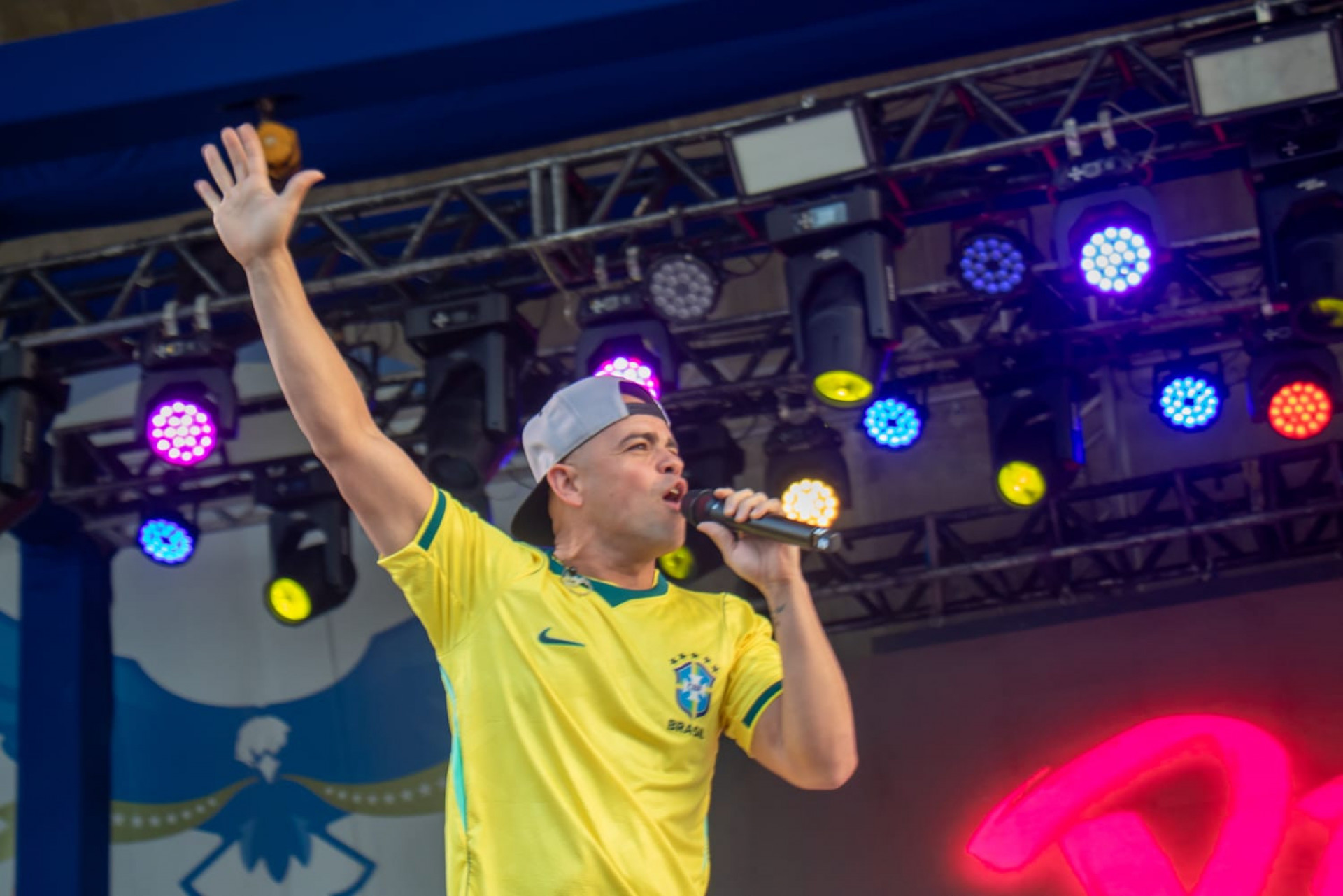 Primeiro Amor cantou sucessos do pagode em festa de aniversário do Jornal O DIA - Érica Martin / Agência O Dia