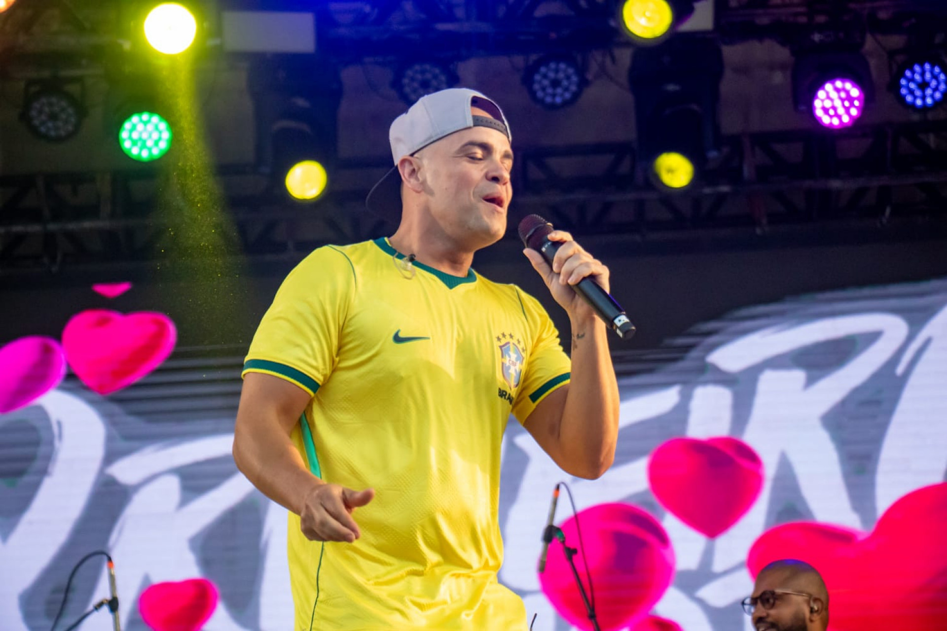 Primeiro Amor cantou sucessos do pagode em festa de aniversário do Jornal O DIA - Érica Martin / Agência O Dia