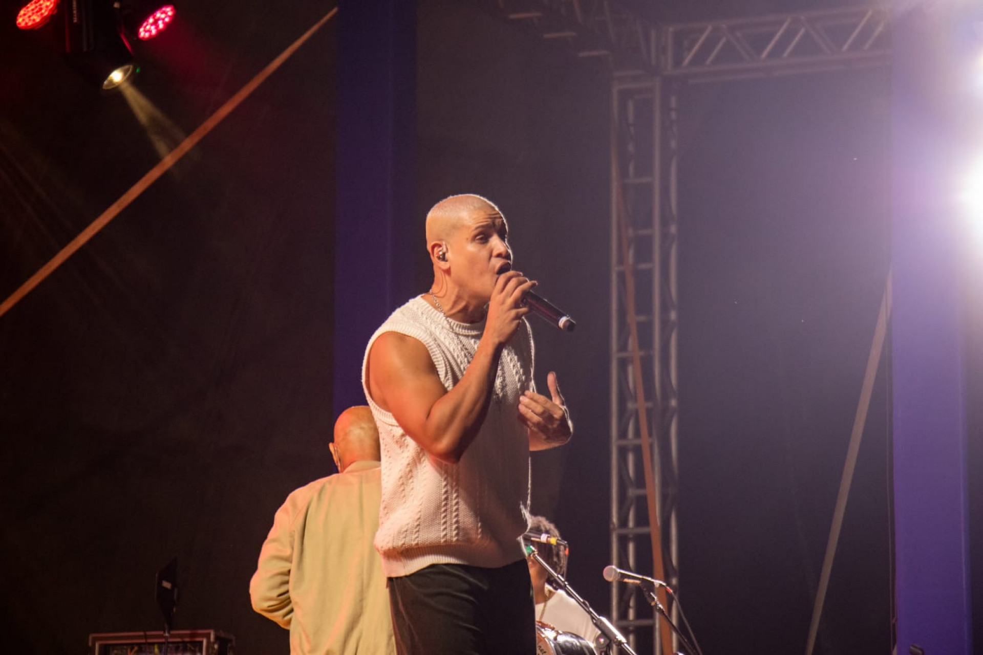 Sociedade do Samba apresentou clássico repertório de pagode na festa do O DIA - Érica Martin / Agência O Dia