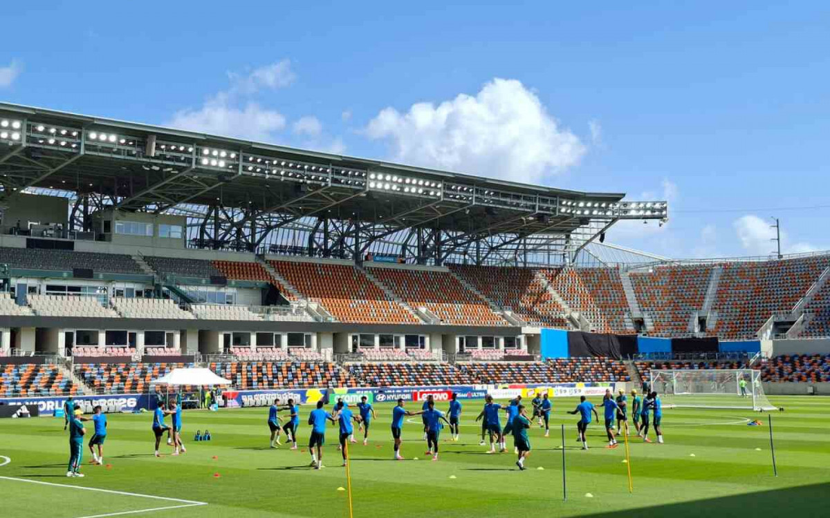 Ancelotti esconde jogo no &uacute;ltimo treino antes de encarar o Jap&atilde;o