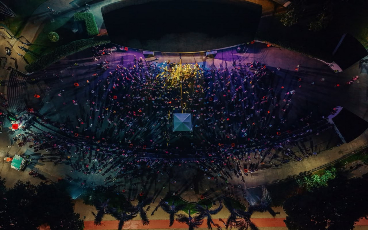 Programação gratuita no Parque Madureira reuniu multidão