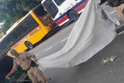 Balão de cerca de cinco metros é apreendido na Av. Presidente Vargas