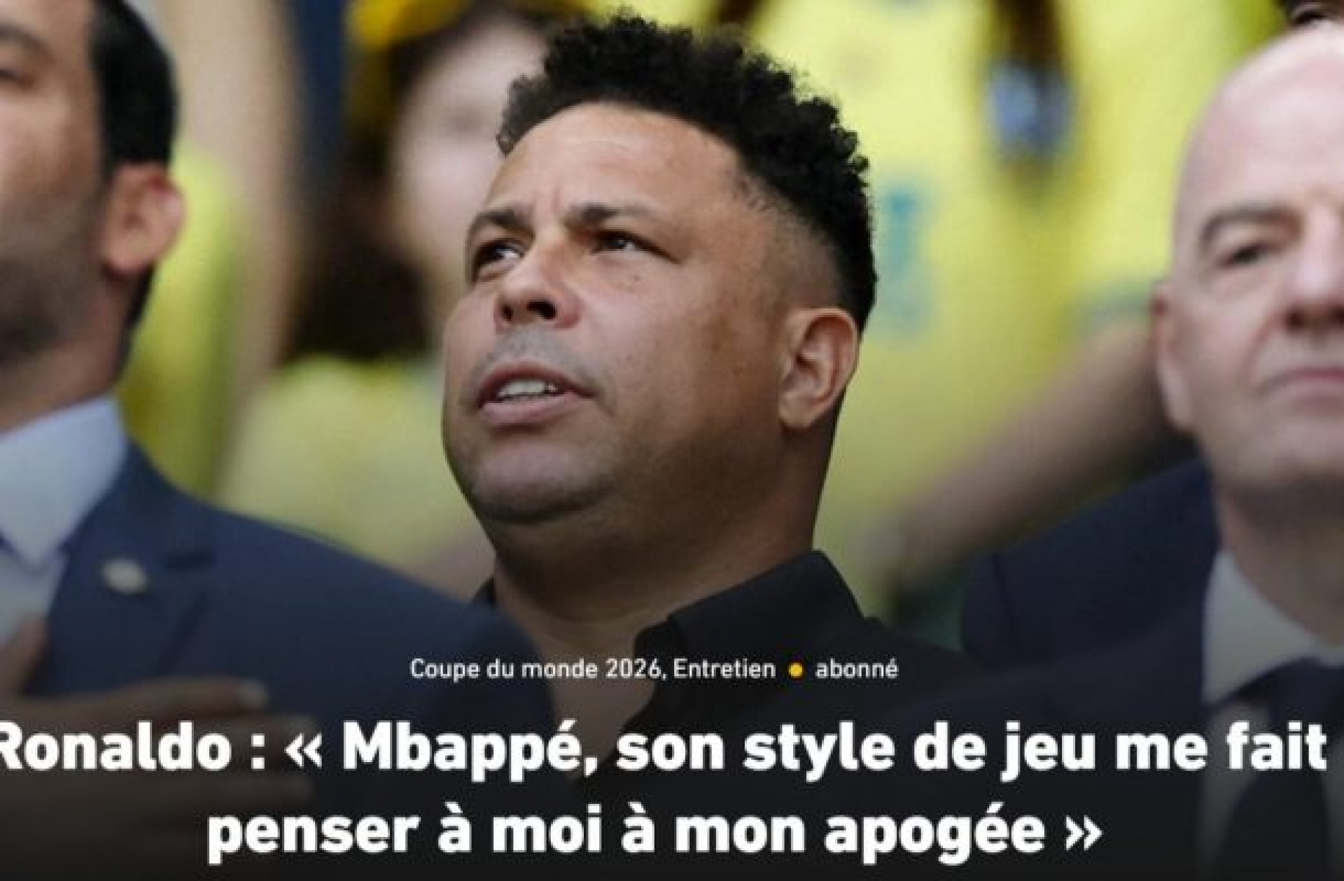 Ronaldo v&ecirc; Mbapp&eacute; como sucessor: “Seu estilo lembra o meu apogeu”