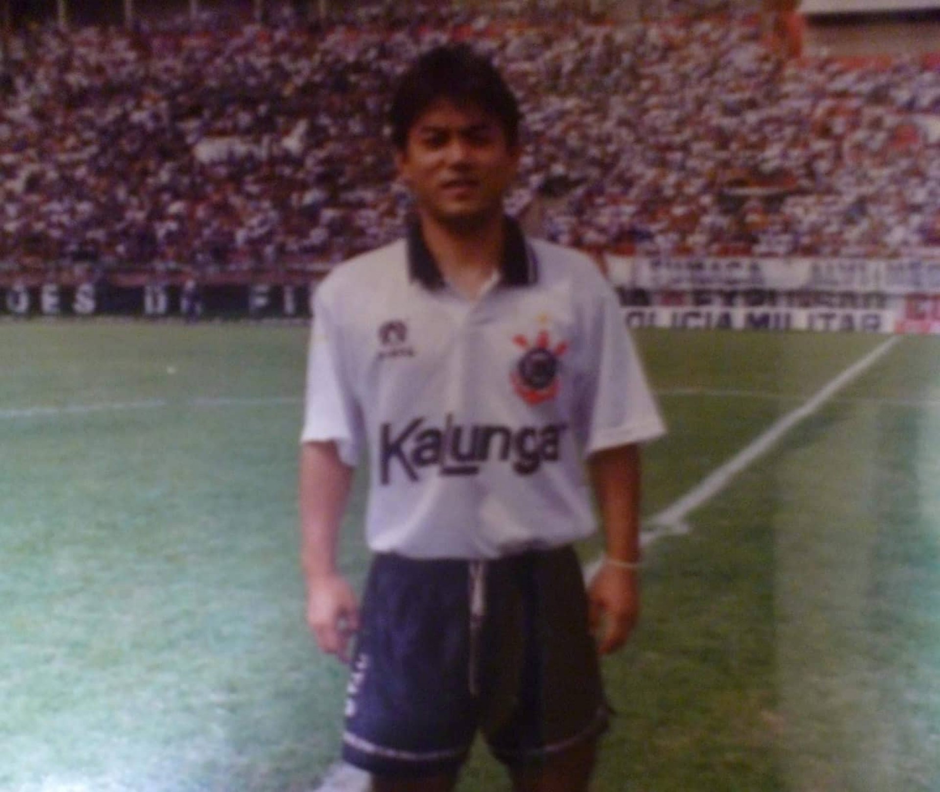 Koichi Hashimoto foi revelado pelo XV de Ja&uacute; em 1986. O atleta tamb&eacute;m teve passagem pelo Corinthians, se tornou o primeiro japon&ecirc;s a atuar pelo clube e participou de dois jogos - Foto: Arquivo Pessoal
