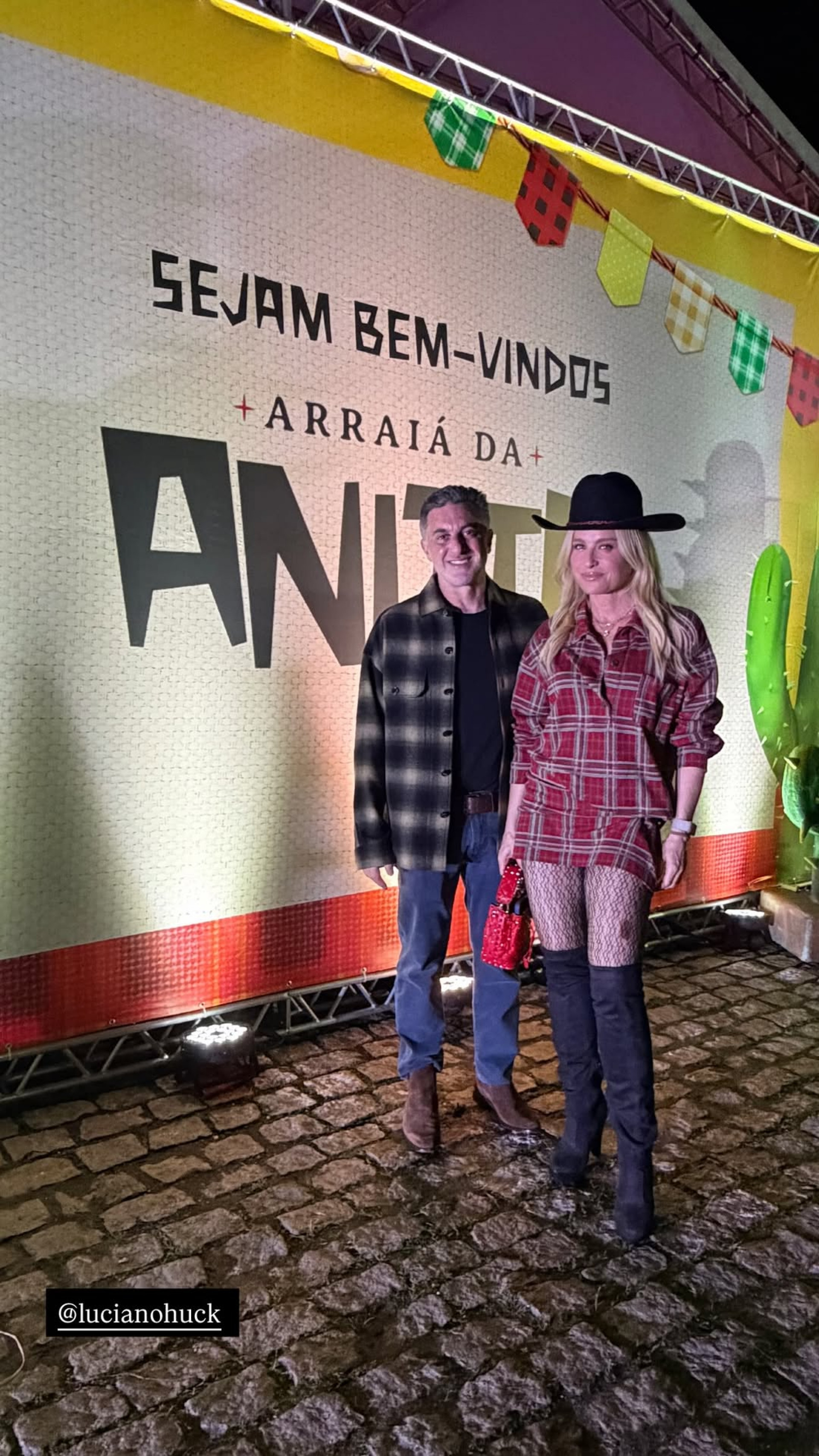 Luciano Huck e Angélica  - Reprodução/Instagram 