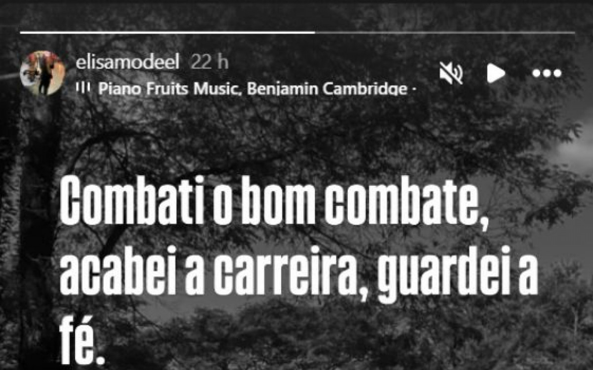 Nos stories, irm&atilde; de Rebeca Andrade lamenta morte do pai