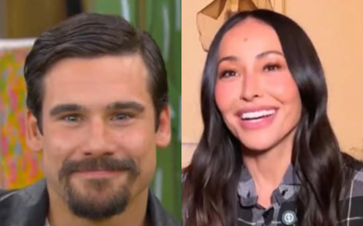 Nicolas Prattes se emociona ao ouvir recado de Sabrina Sato na Globo