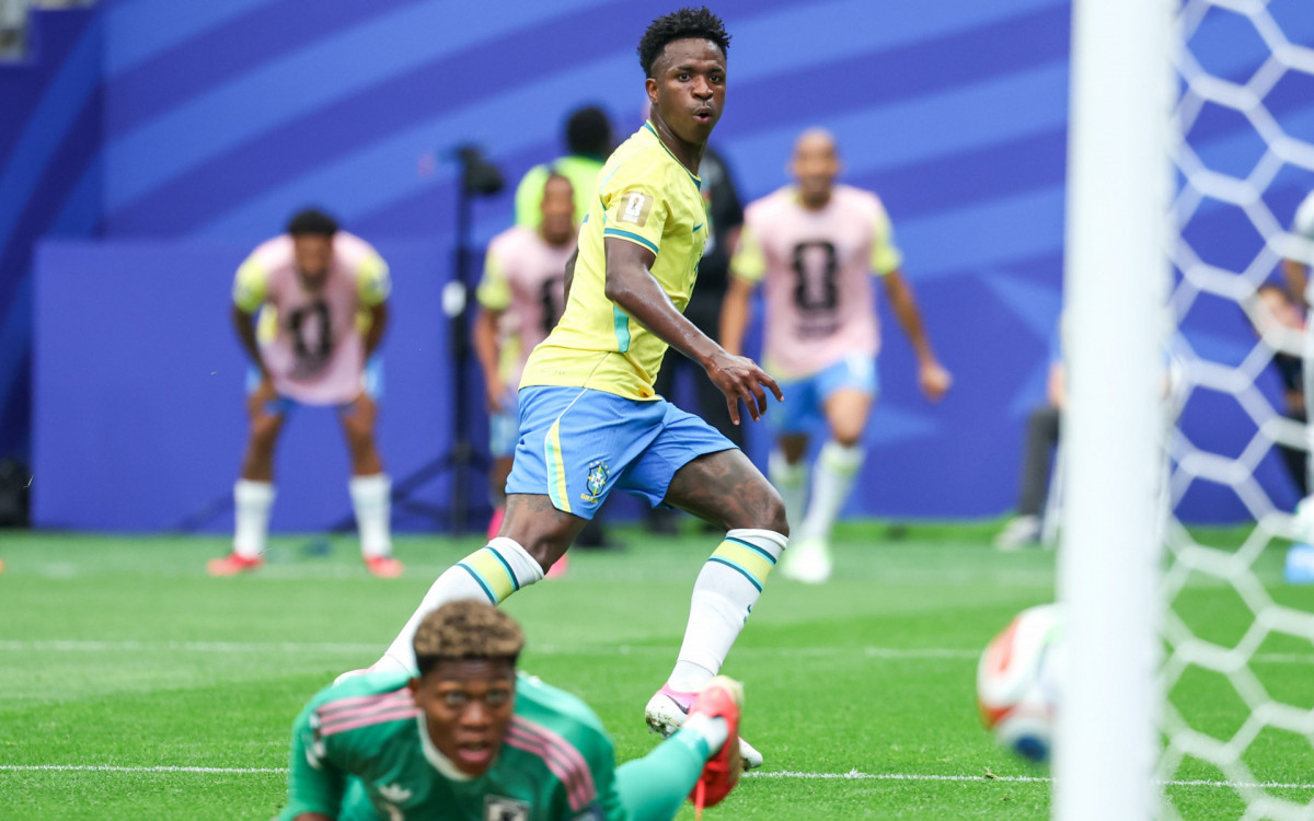 Partida das oitavas de final da Copa do Mundo FIFA de 2026 entre Brasil e Japão, realizado no estadio de Houston, no Texas, Estados Unidos, na segunda-feira(29).