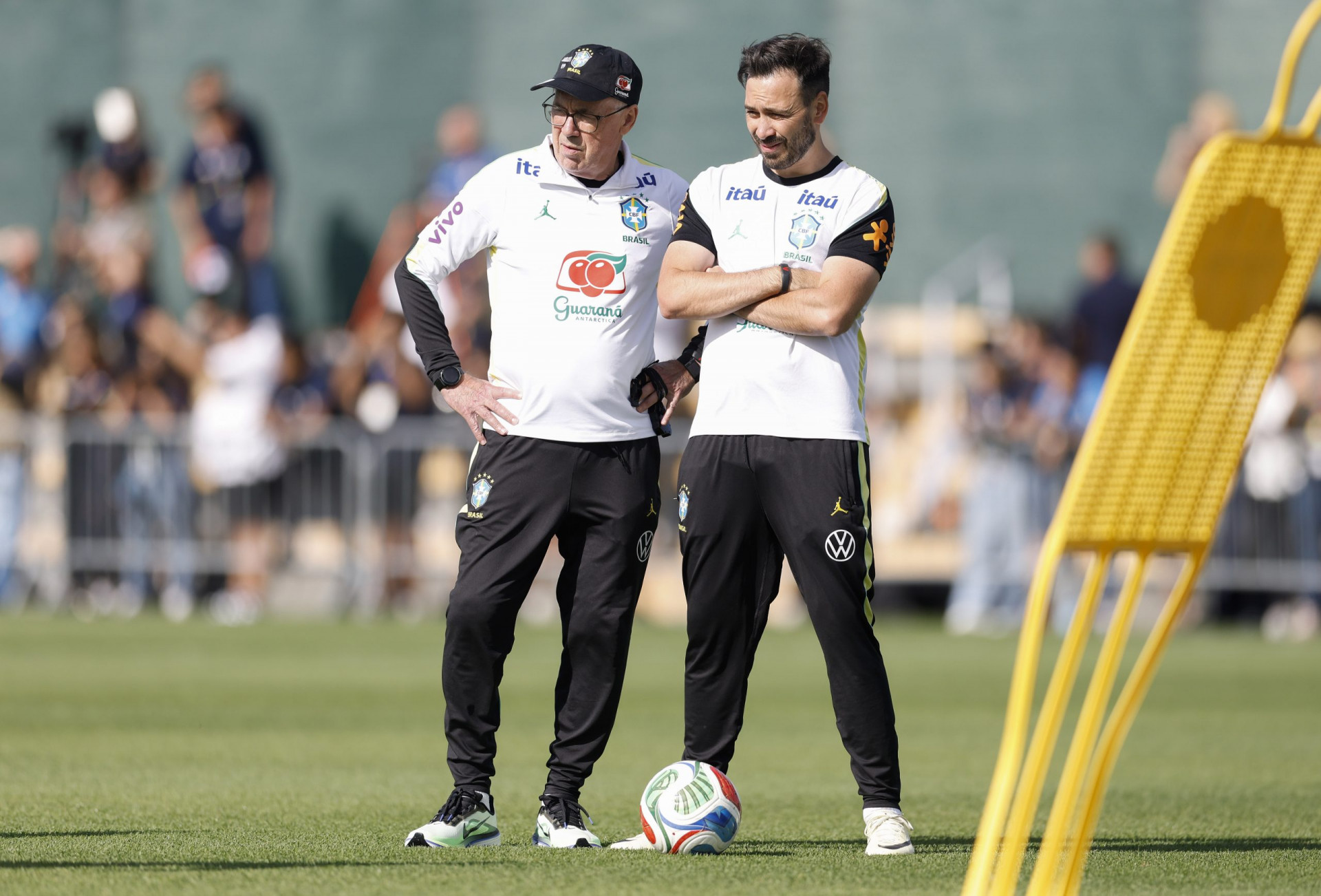 Ancelotti prioriza mental e define estrat&eacute;gia do Brasil em poss&iacute;vel disputa por p&ecirc;naltis