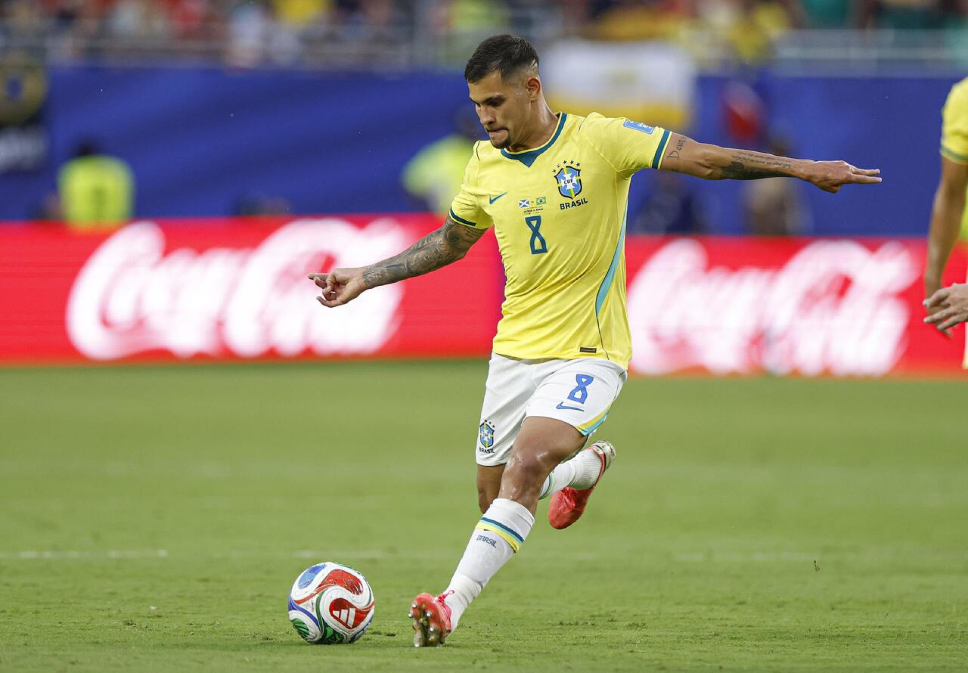Bruno Guimar&atilde;es vira o l&iacute;der de assist&ecirc;ncias da Copa do Mundo