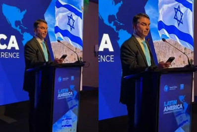 Flávio Bolsonaro diz que 'Brasil voltará a ser irmão da Argentina'