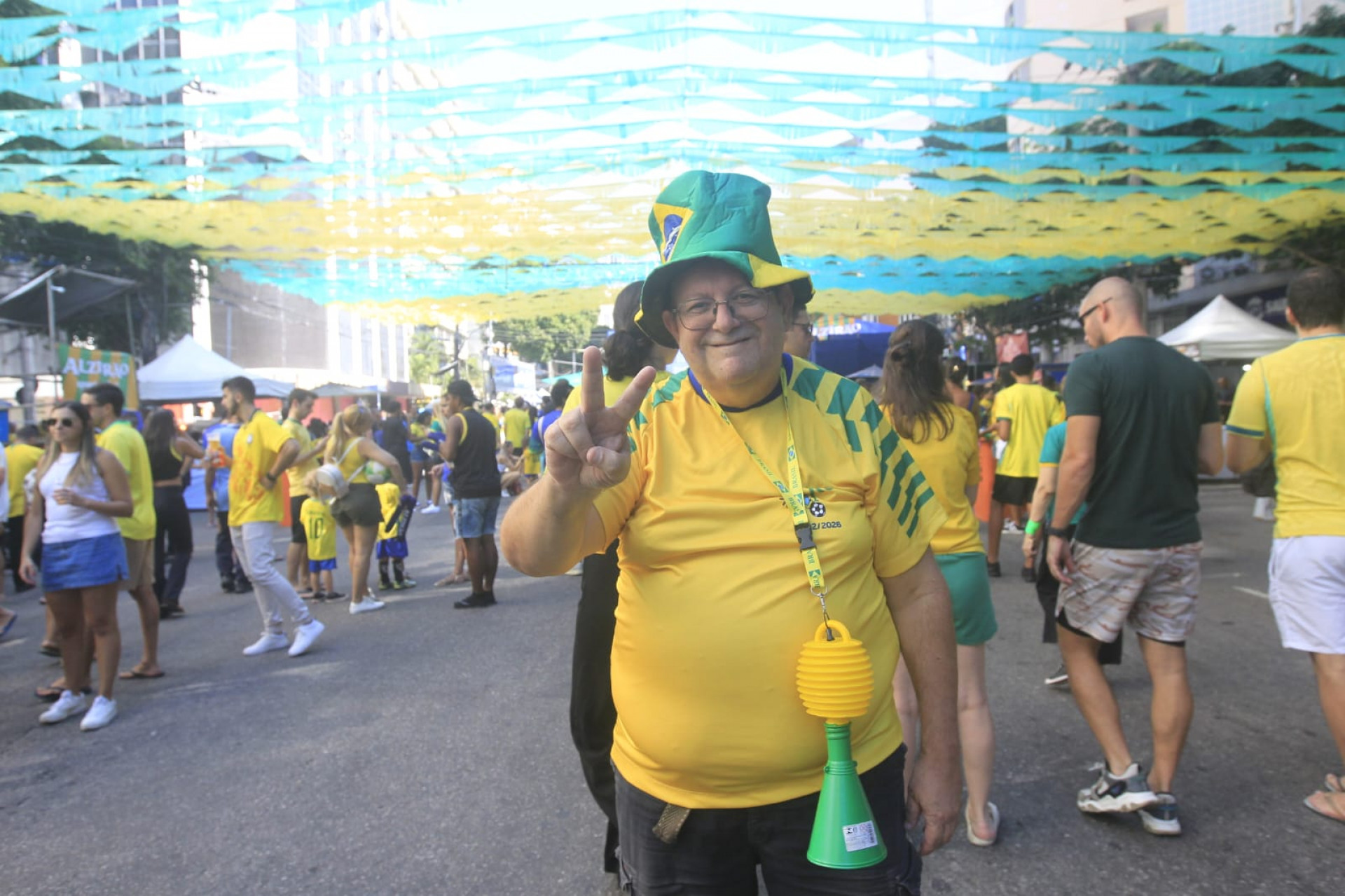 Wagner Medina marcou presença na festa - Reginaldo Pimenta / Agência O Dia