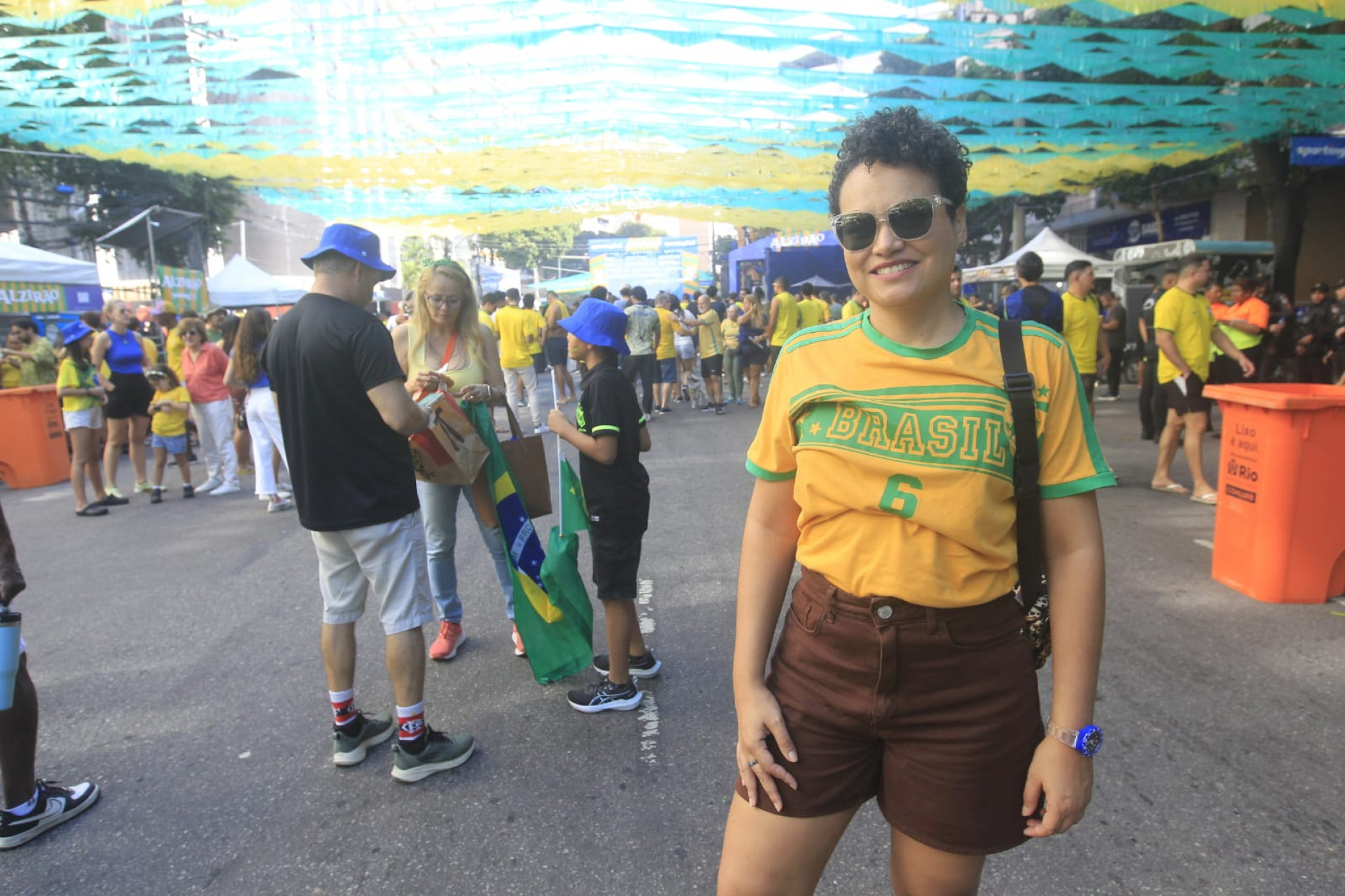 A professora Ludmila Costa apostou em gols de Vini Jr e Matheus Cunha - Reginaldo Pimenta / Agência O Dia