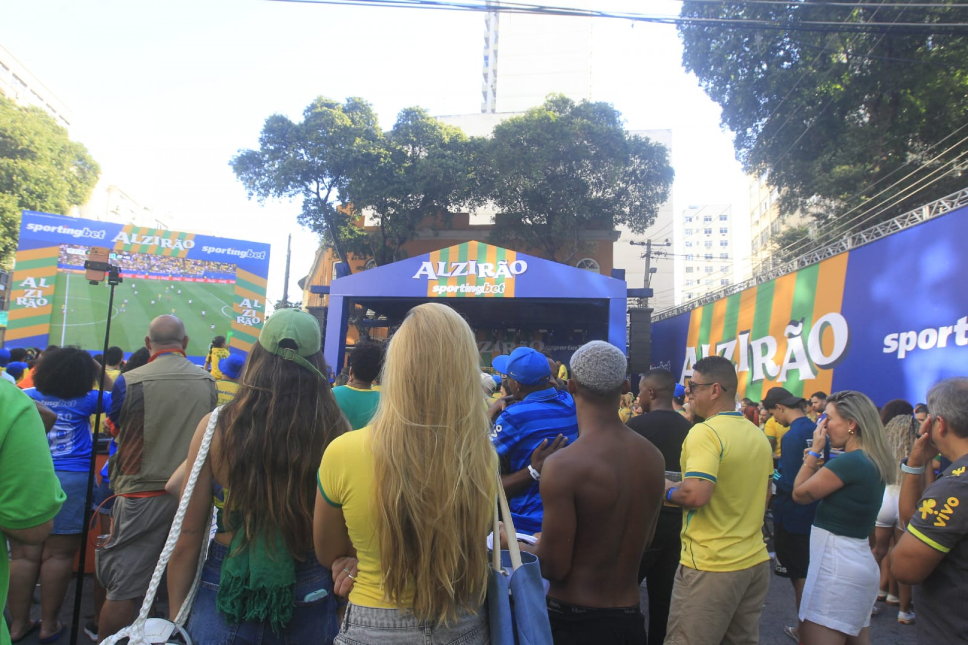 Alzirão é um dos principais pontos de encontro no Rio para jogos do Brasil nas Copas - Reginaldo Pimenta / Agência O Dia