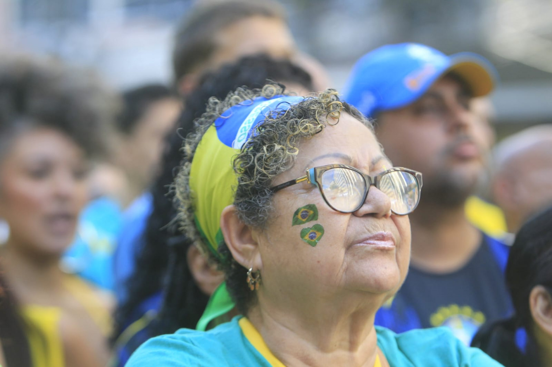 Torcedores demonstraram apreensão no Alzirão - Reginaldo Pimenta / Agência O Dia