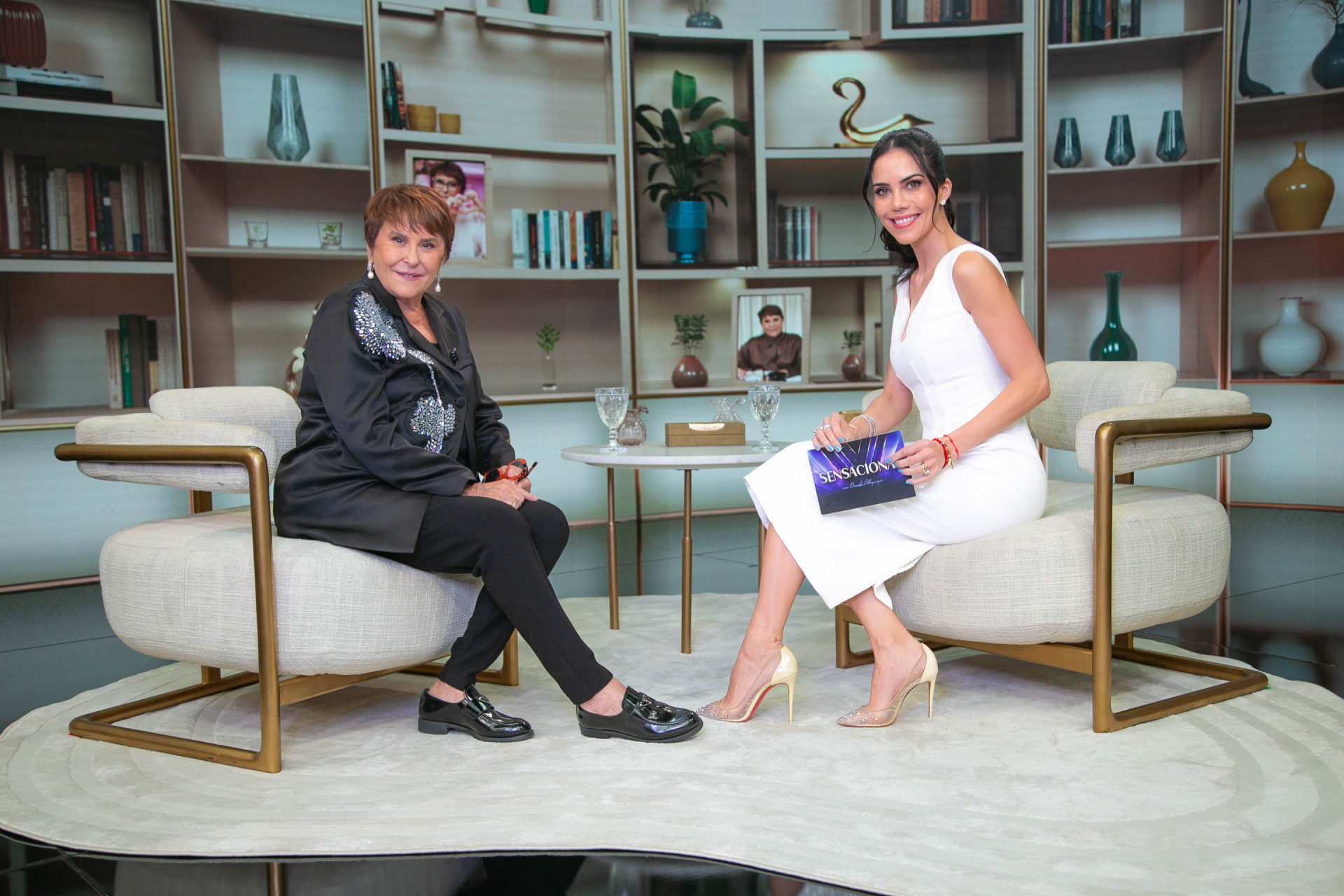 Márcia Sensitiva concedeu entrevista para Daniela Albuquerque - Divulgação/RedeTV!