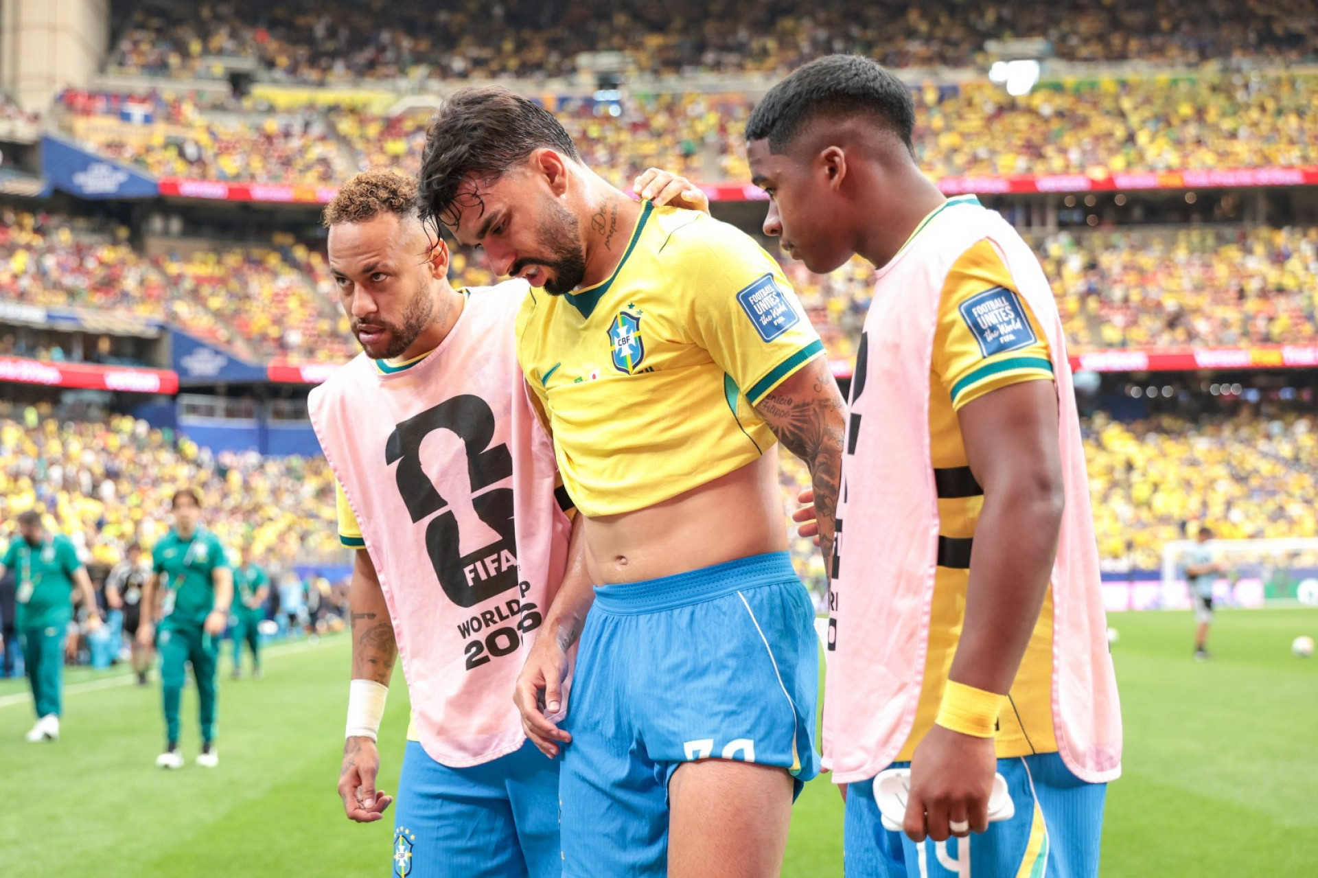Paquetá foi substituído por Endrick - Vanessa Carvalho / Parceiro / Agência O Dia
