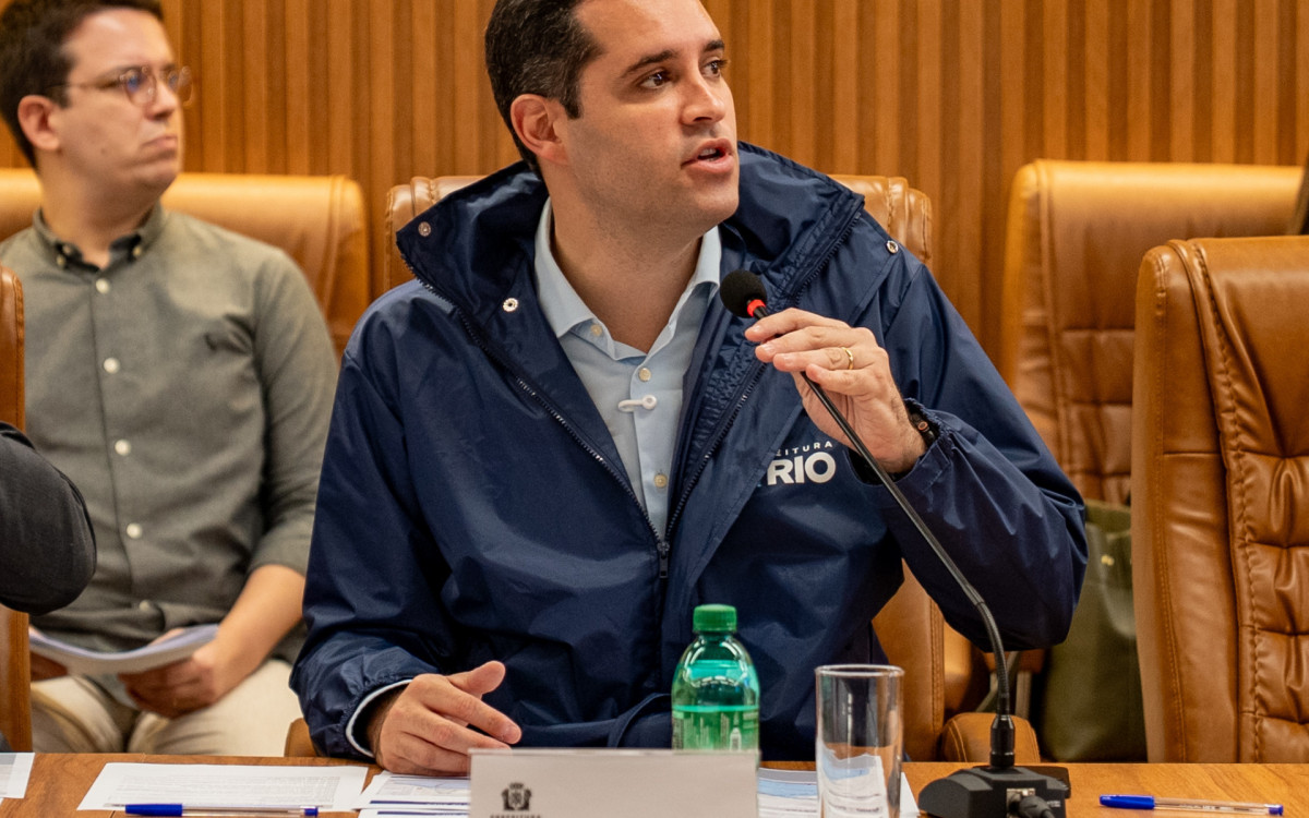 Prefeito Eduardo Cavaliere anuncia ampliação da Força Municipal durante reunião - Iago Campos