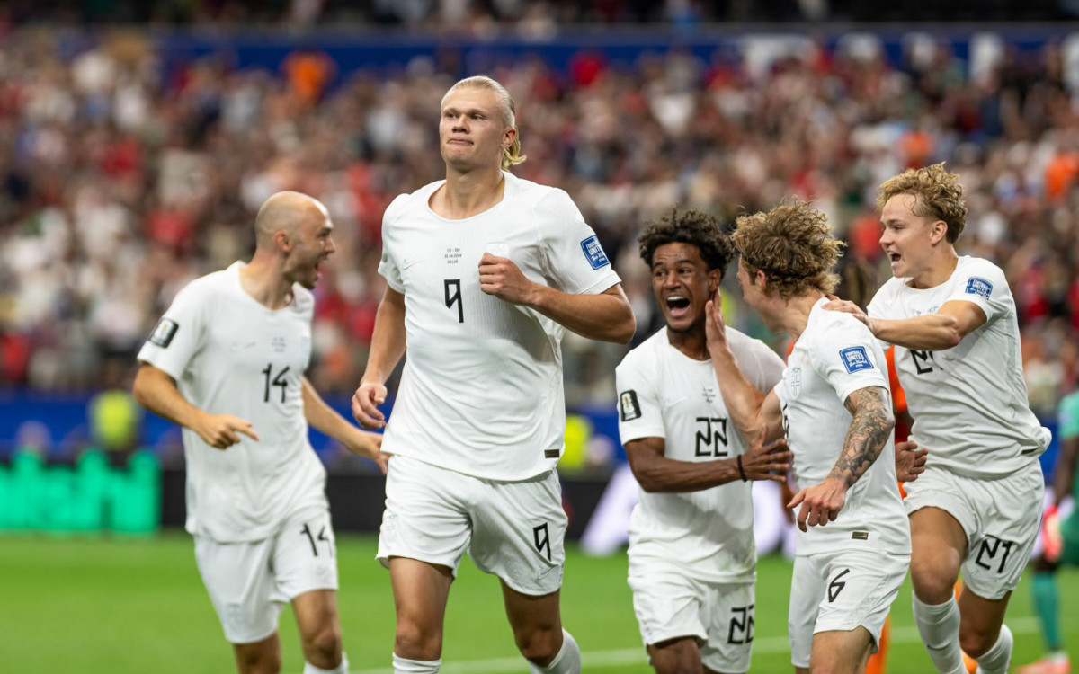 Haaland projeta duelo com o Brasil nas oitavas da Copa: ‘Chances pequenas’