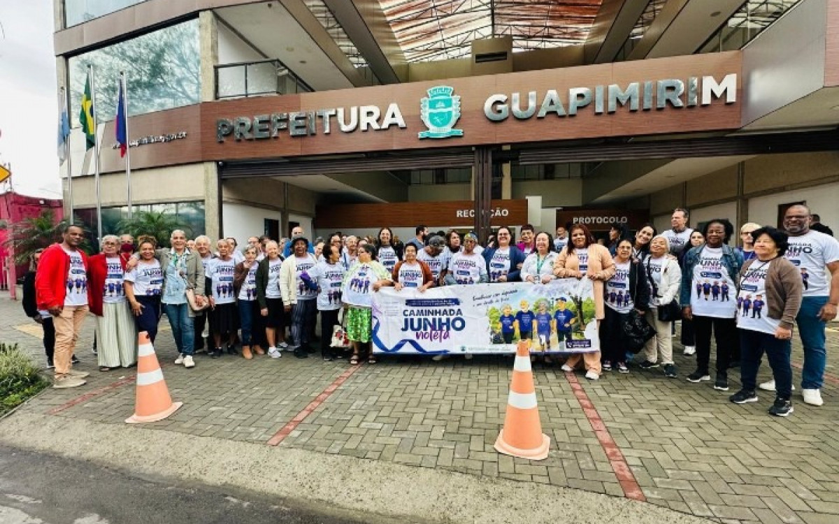 Guapimirim realiza Caminhada Junho Violeta contra a violência