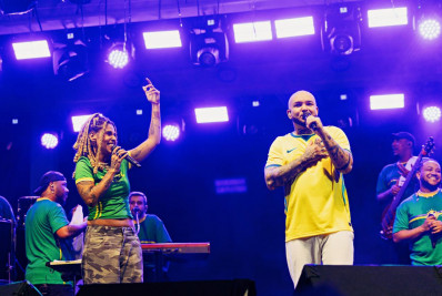 Vitória do Brasil e show de Suel arrastam multidão e transformam FanFest de Macaé em grande festa popular