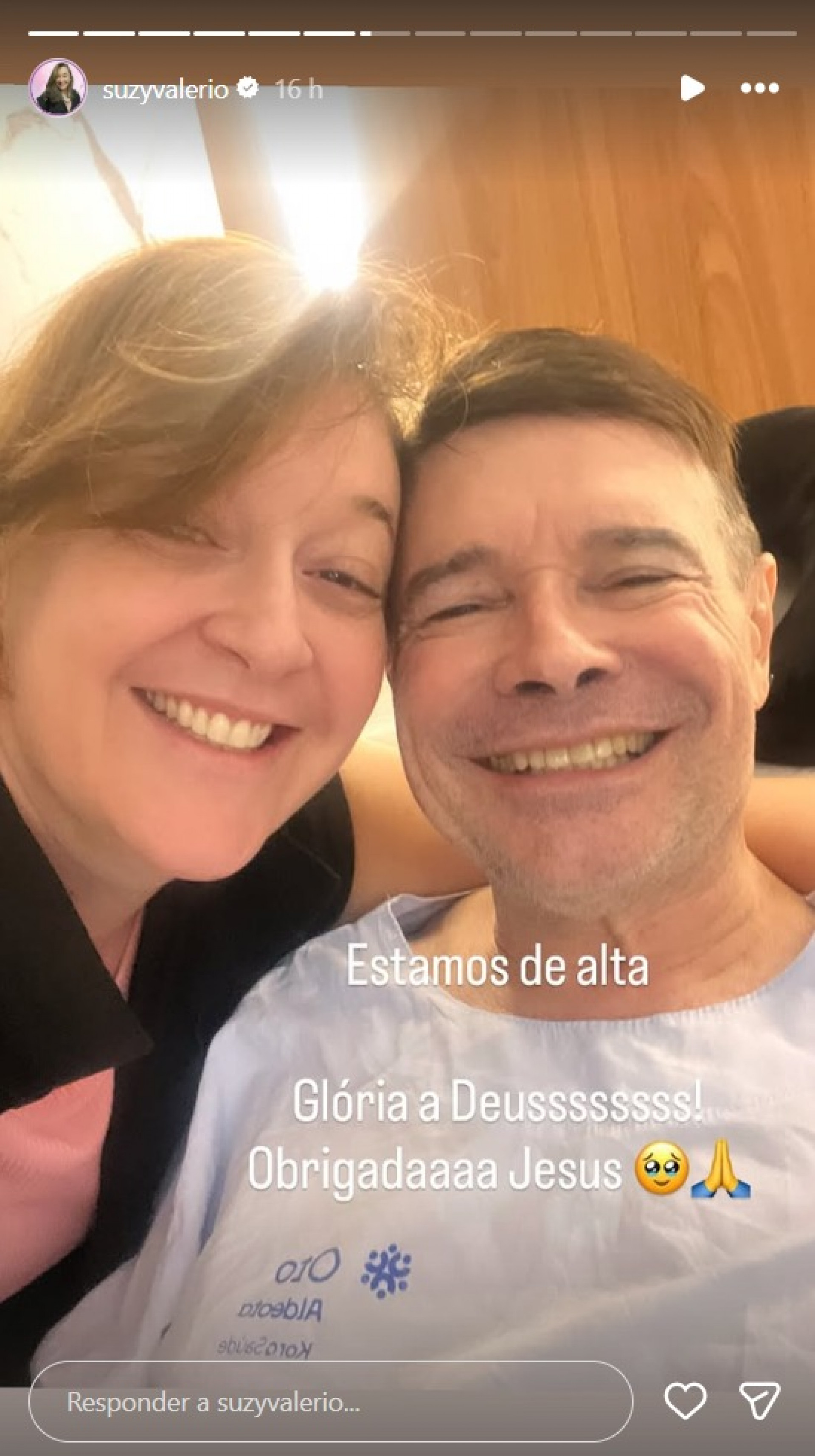 O apresentador João Inácio Júnior recebeu alta hospitalar após passar dez dias internado - Reprodução / Instagram