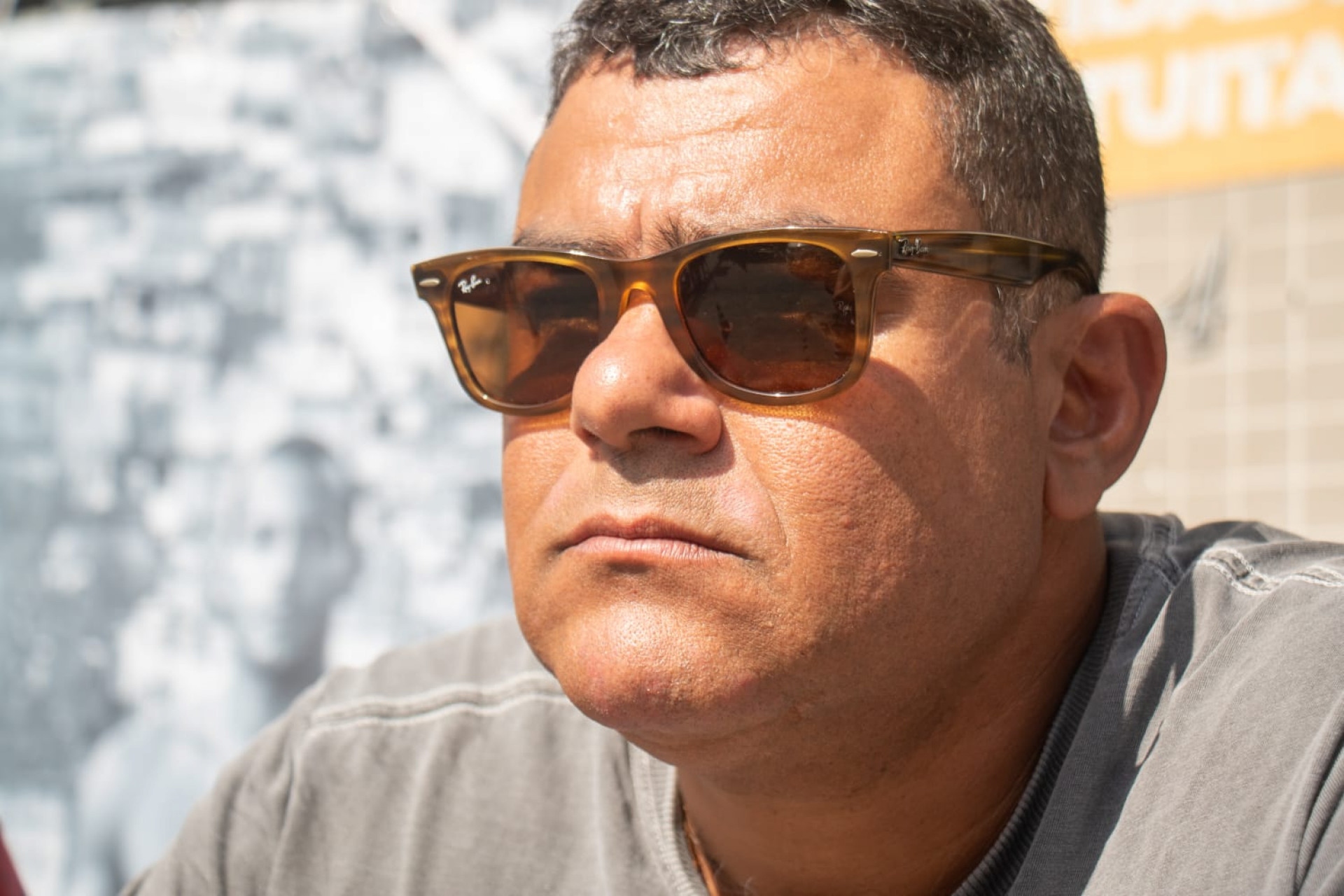 Leandro Viana era amigo de Bocão há muitos anos - Érica Martin / Agência O Dia