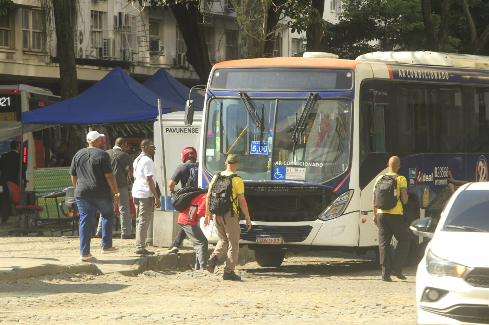Sem acordo entre Rio Ônibus e rodoviários, audiência termina em confusão no Centro do Rio - Reginal Pimenta/Agência O Dia