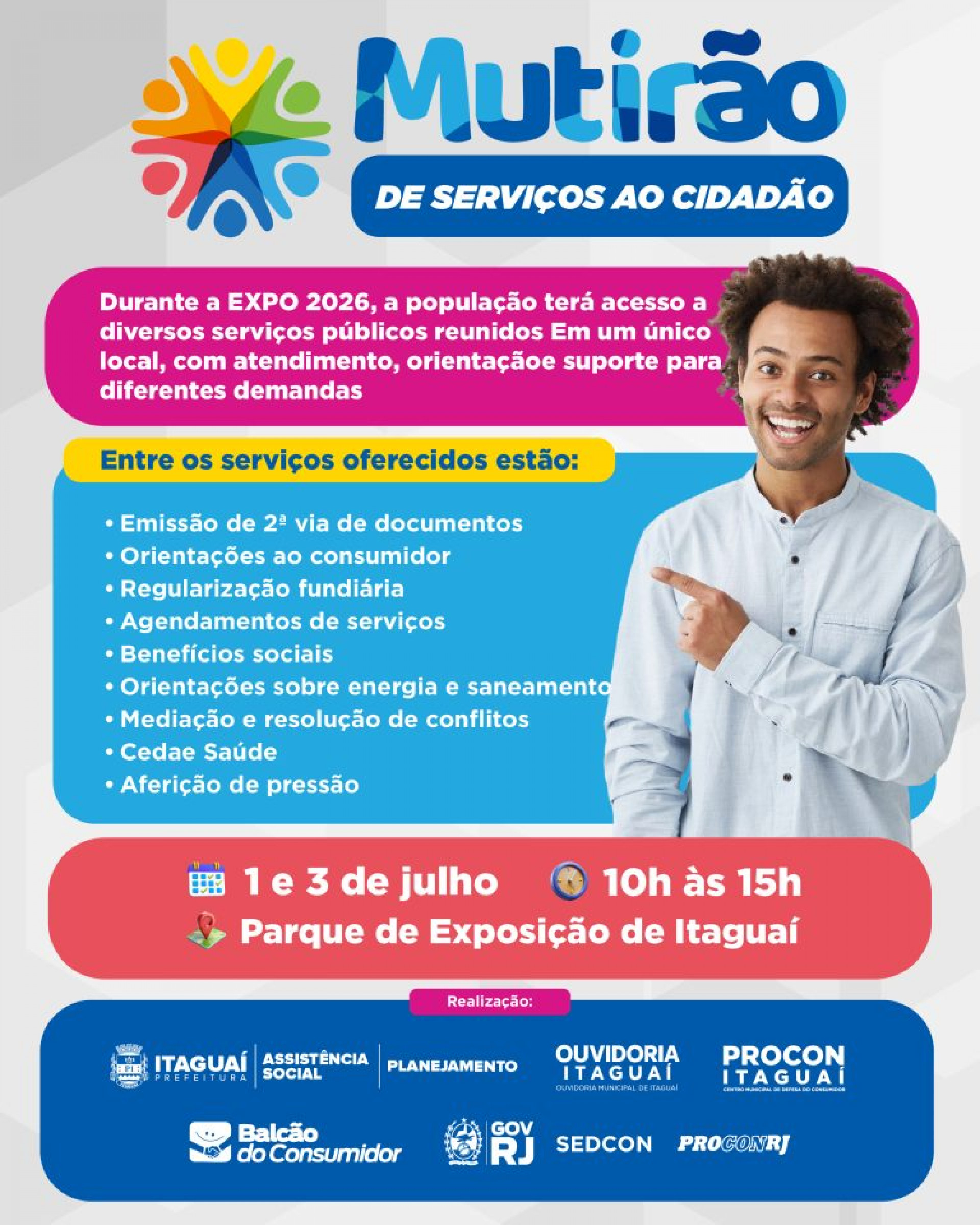 Feira da Cidadania na Expo Itagua&iacute; - Divulga&ccedil;&atilde;o
