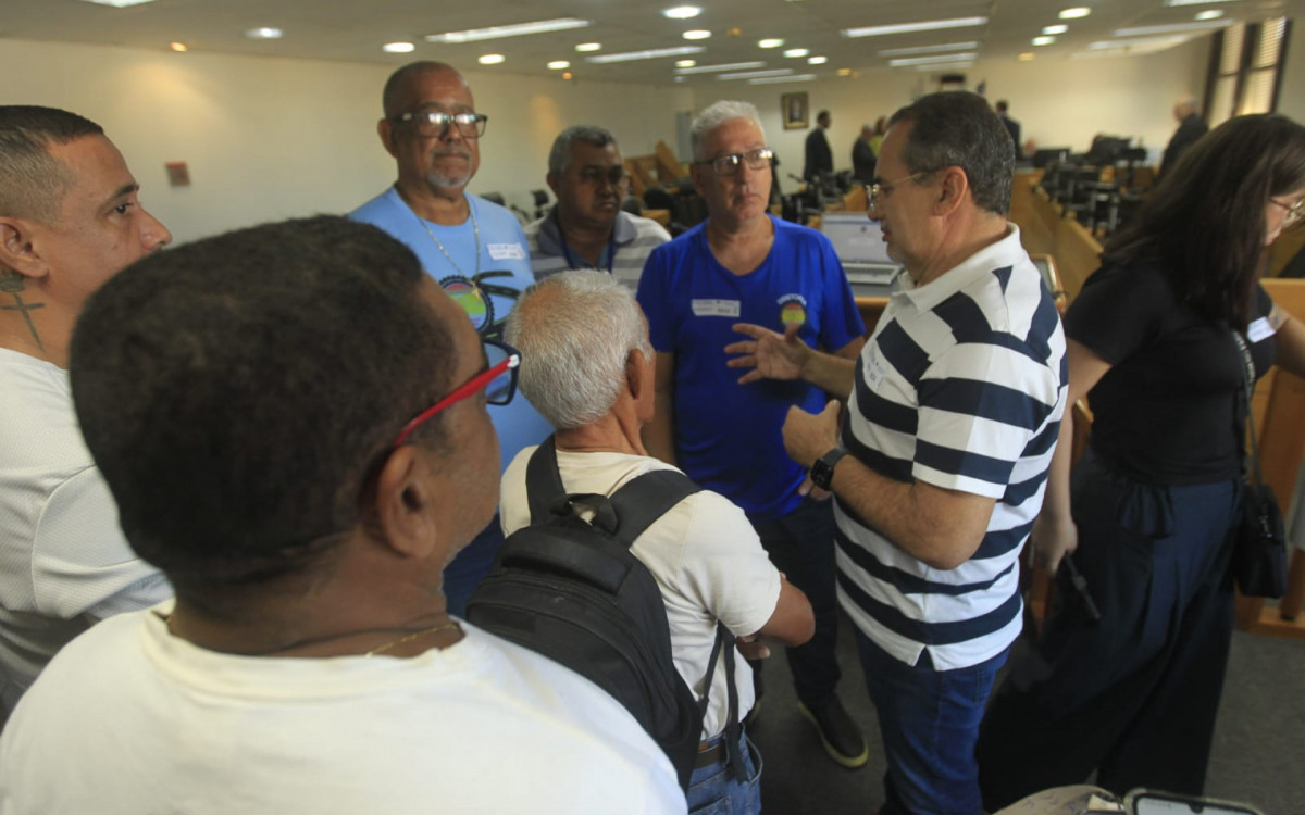Presidente do Sindicato dos Rodoviários, Sebastião José - Reginaldo Pimenta/Agência O DIA